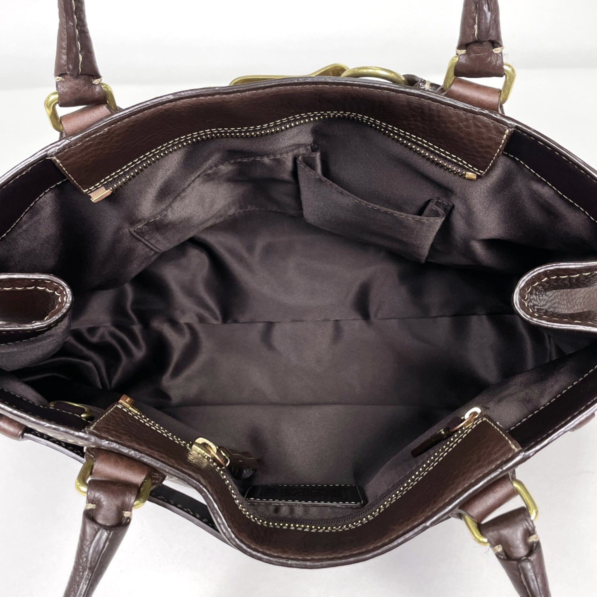 Leather Tote Bag (Pre-Owned) - Coach - Modalova