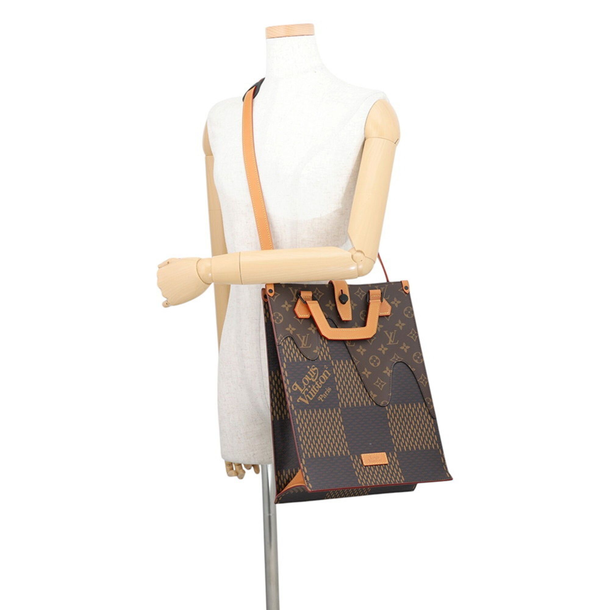 Damier Monogram Handbag (Pre-Owned) - Louis Vuitton - Modalova