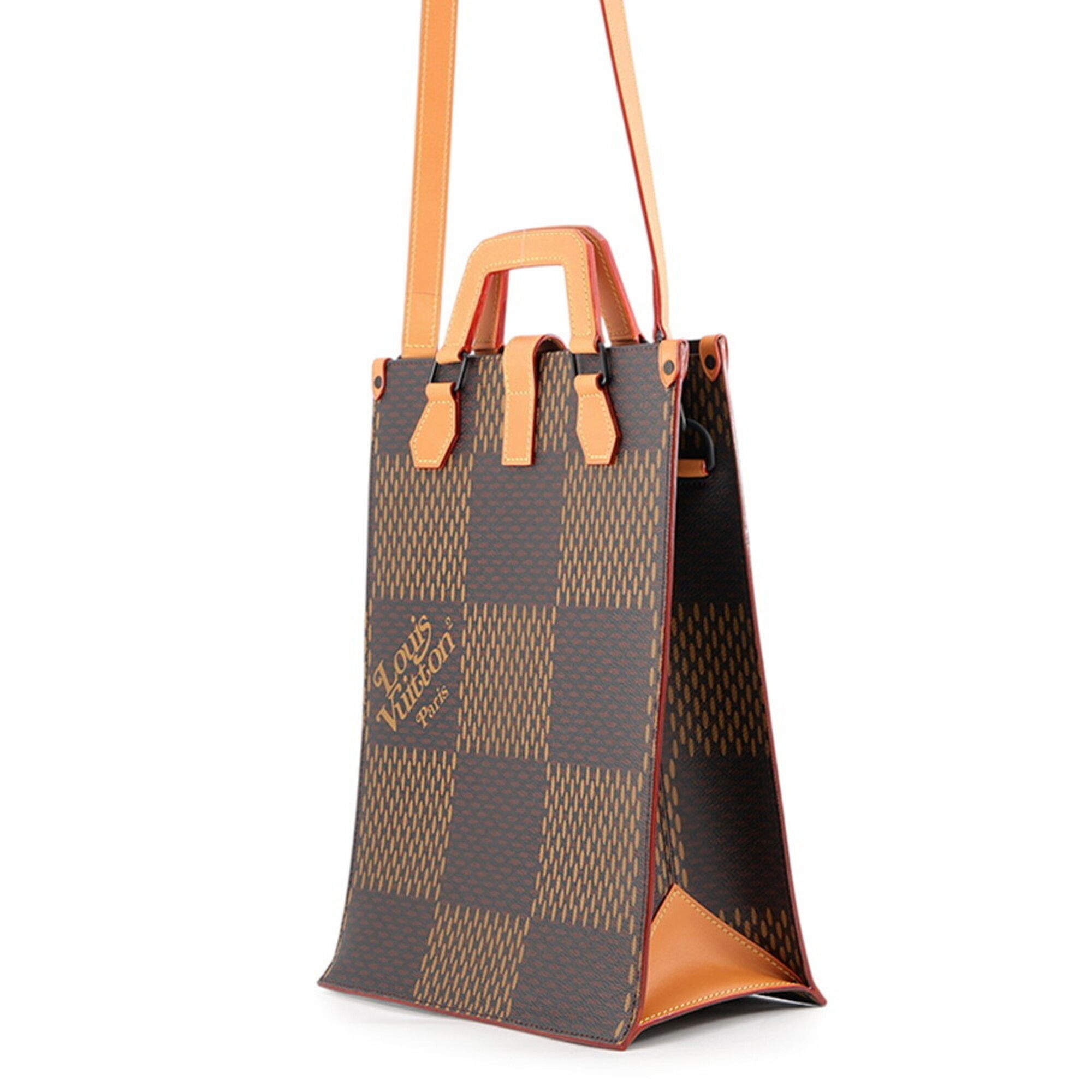 Damier Monogram Handbag (Pre-Owned) - Louis Vuitton - Modalova