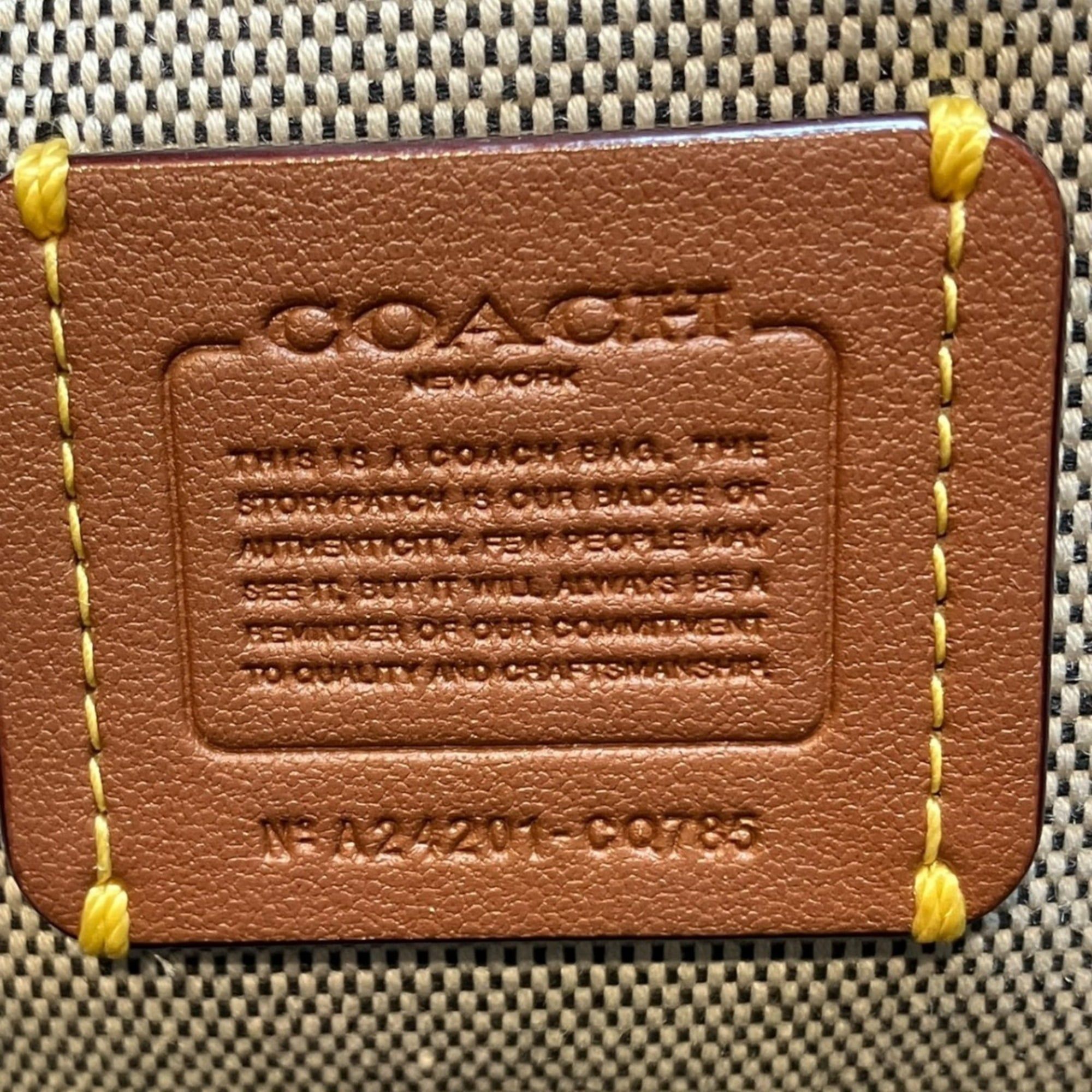 Leather Handbag (Pre-Owned) - Coach - Modalova