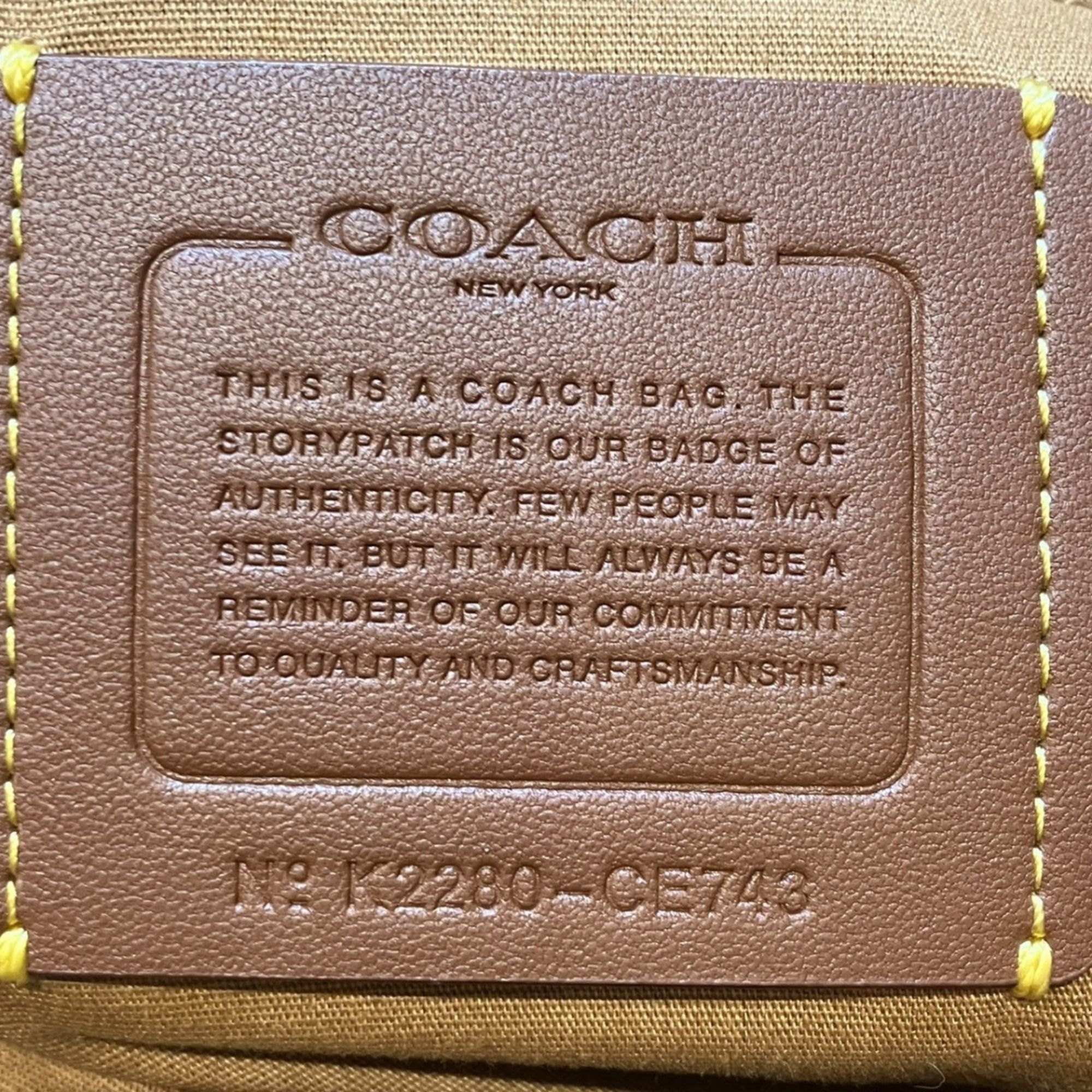 Canvas Shoulder Bag (Pre-Owned) - Coach - Modalova