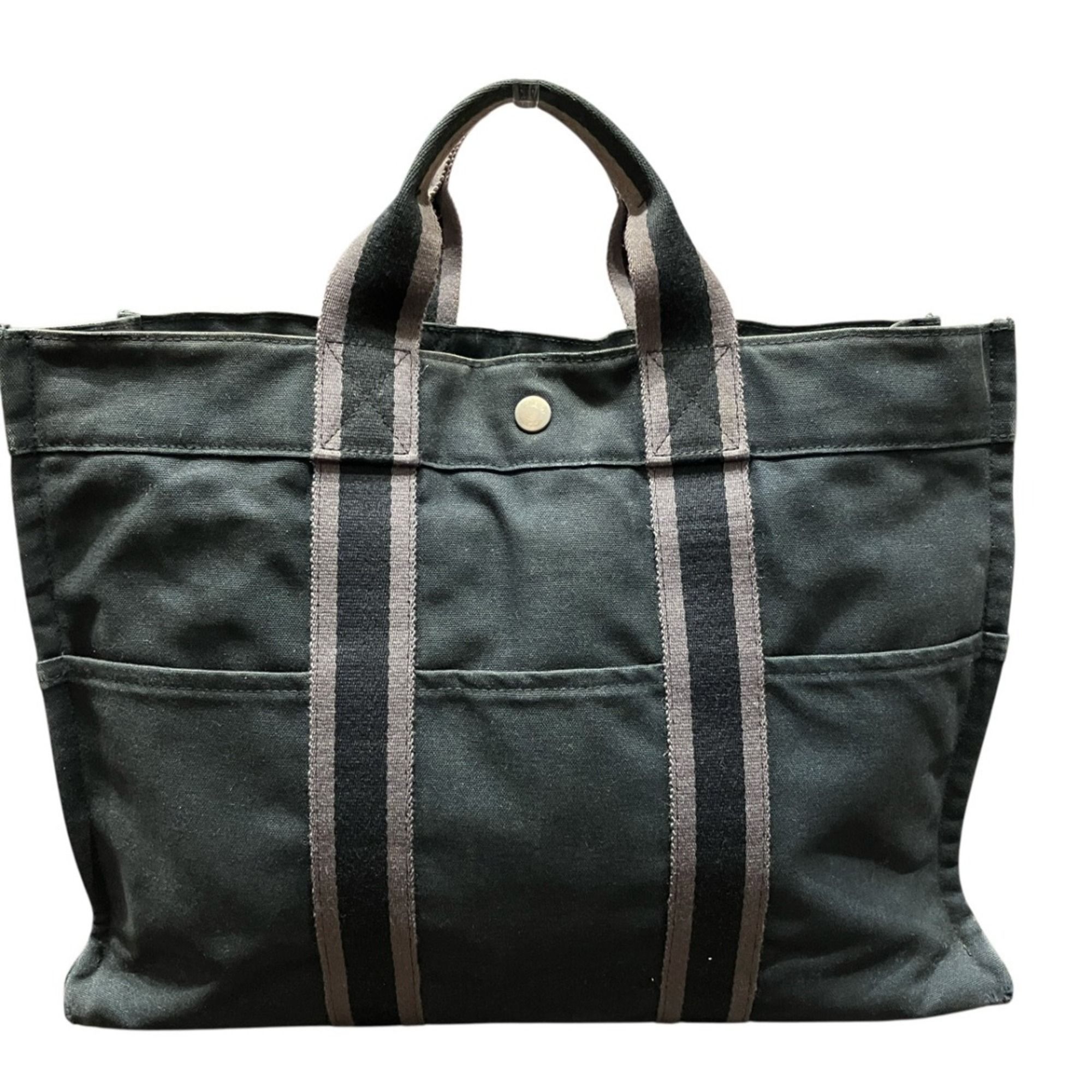 Canvas Handbag (Pre-Owned) - Hermes - Modalova