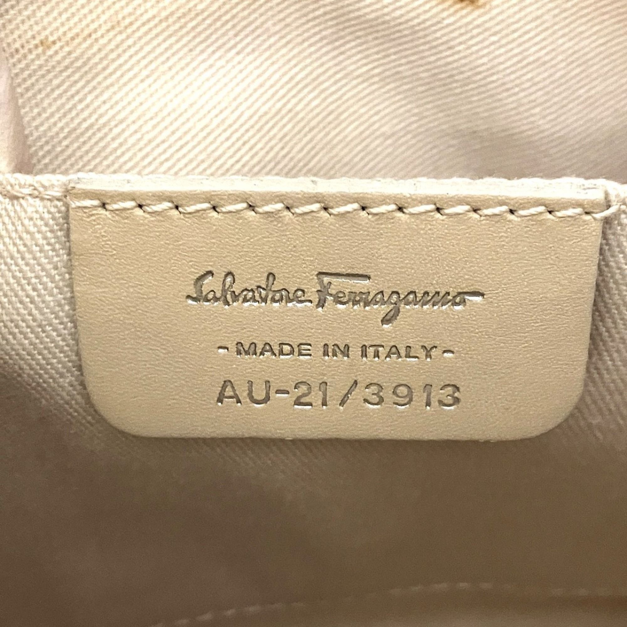 Nylon Leather Shoulder Bag (Pre-Owned) - Salvatore Ferragamo - Modalova