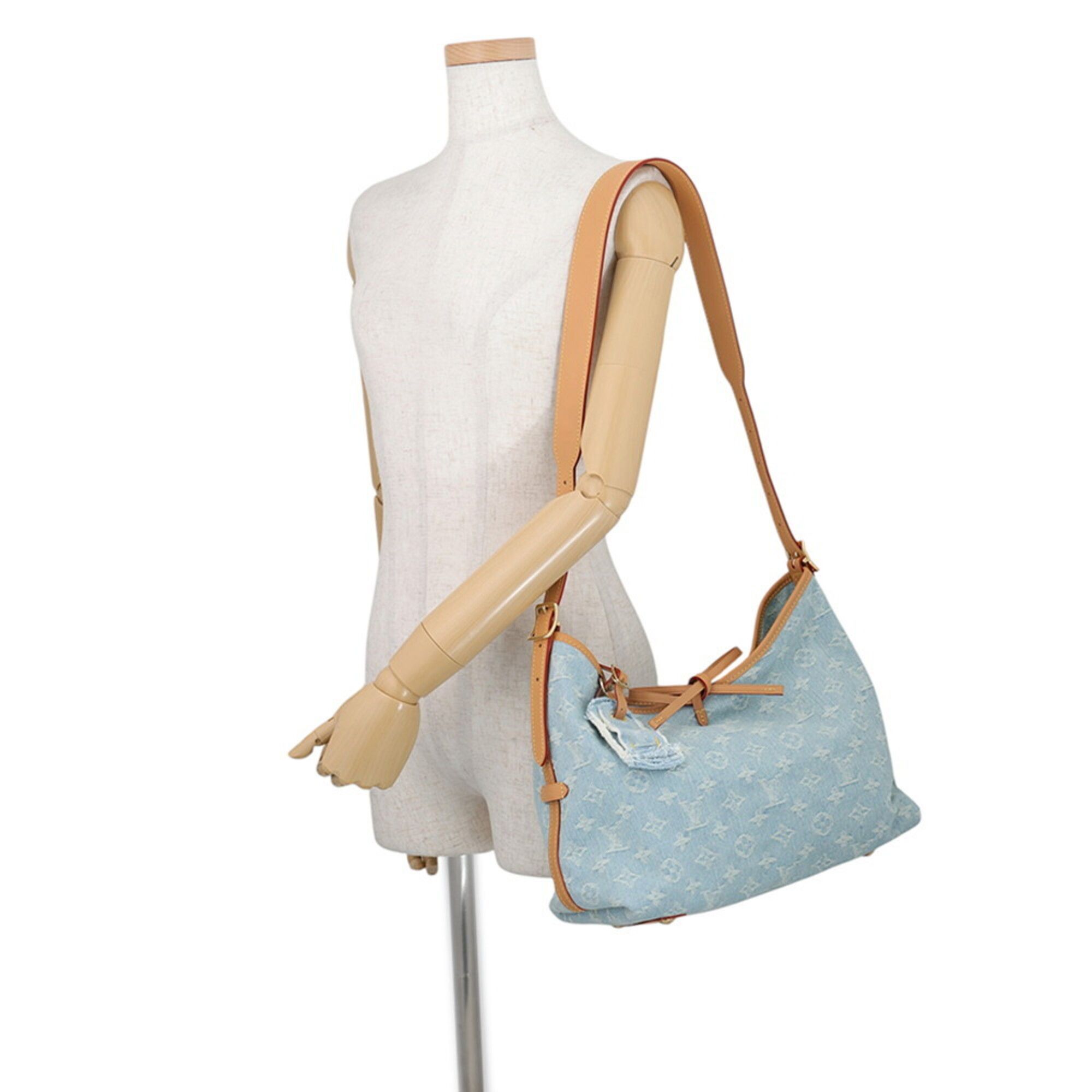Monogram Denim Shoulder Bag (Pre-Owned) - Louis Vuitton - Modalova