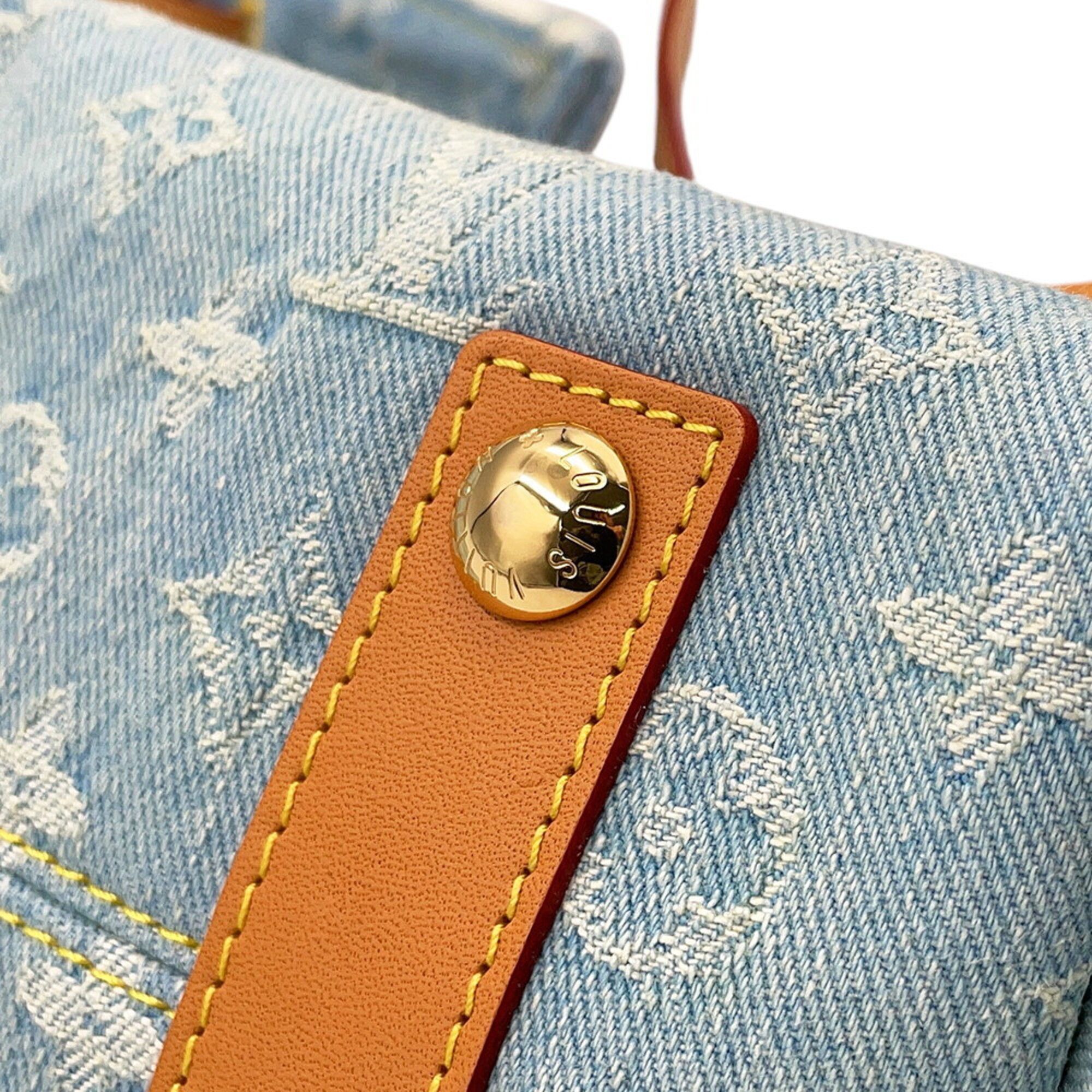 Monogram Denim Shoulder Bag (Pre-Owned) - Louis Vuitton - Modalova