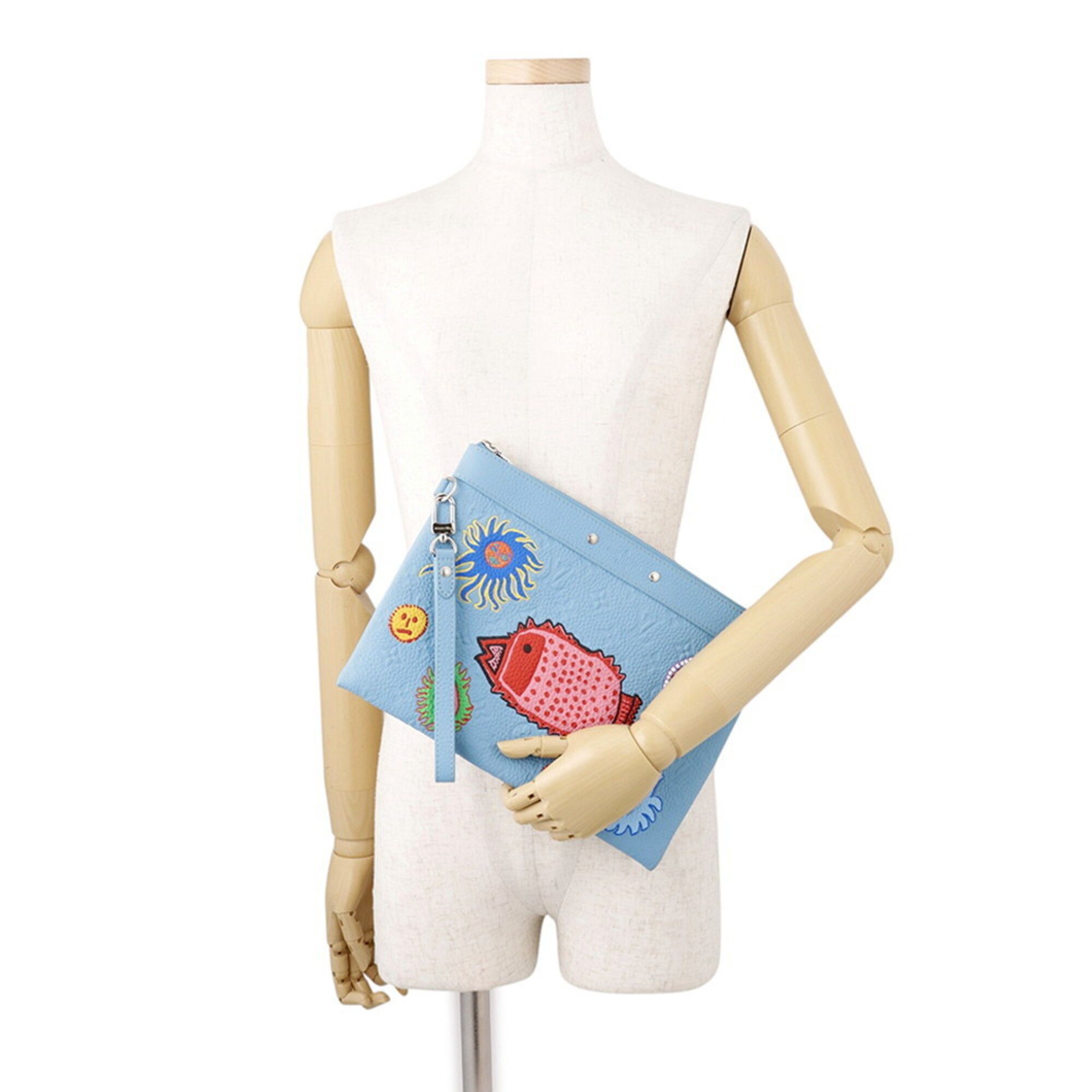 Monogram Leather Clutch Bag (Pre-Owned) - Louis Vuitton - Modalova