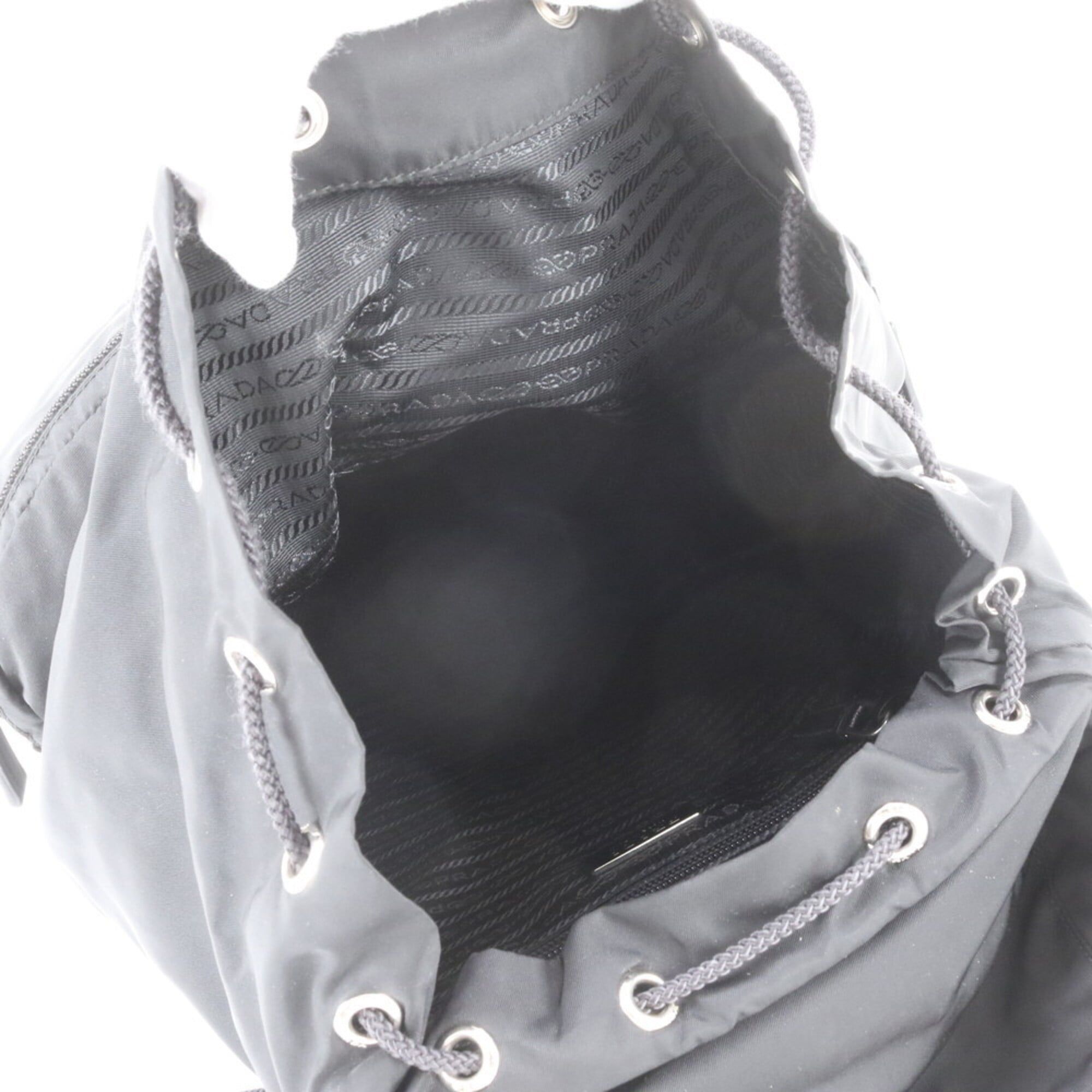 Leather Nylon Backpack (Pre-Owned) - Prada - Modalova