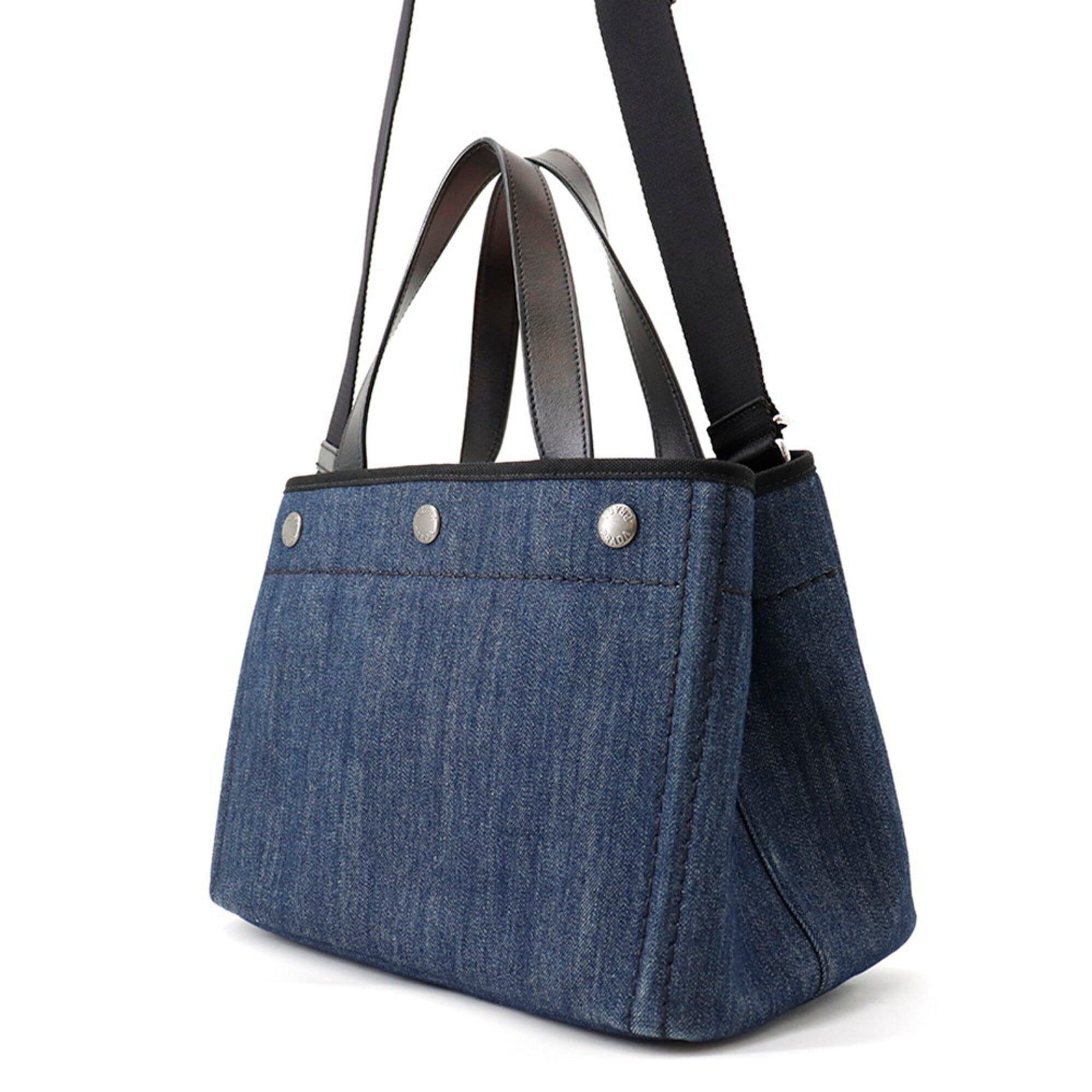 Denim Leather Handbag (Pre-Owned) - Prada - Modalova