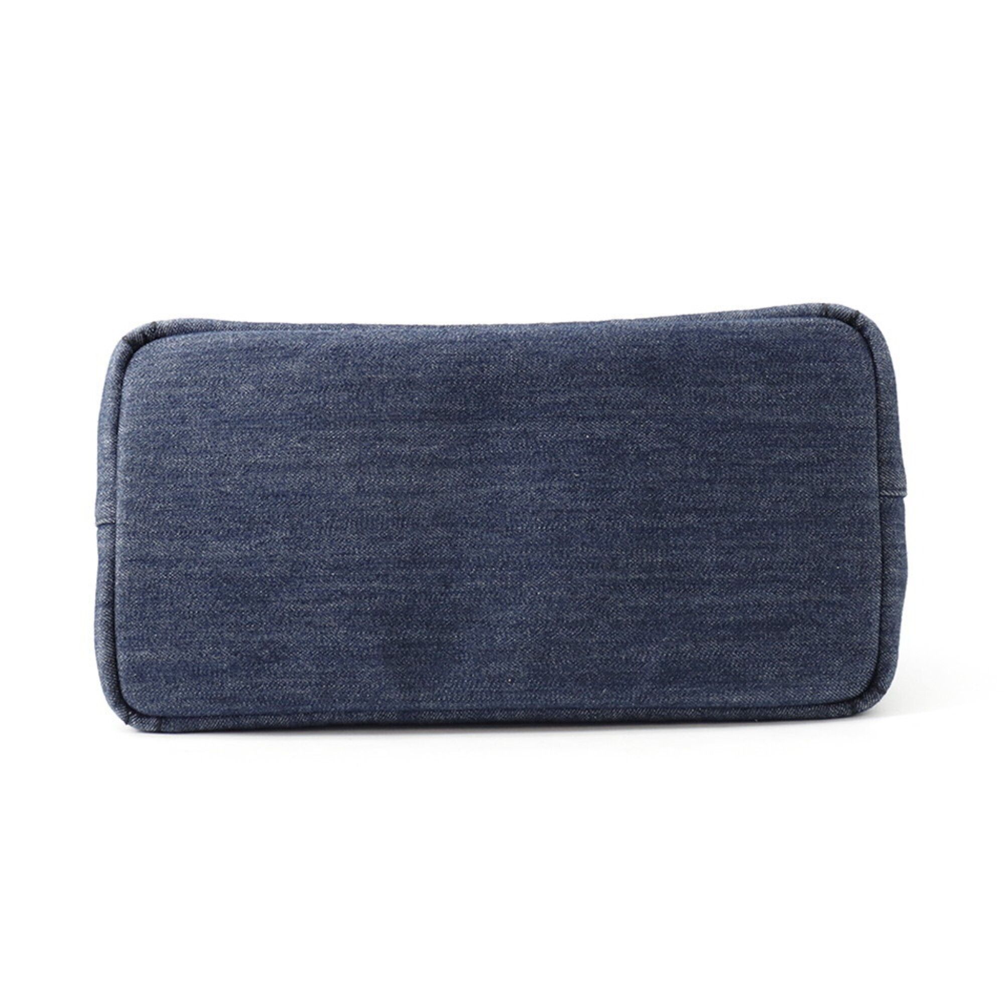 Denim Leather Handbag (Pre-Owned) - Prada - Modalova