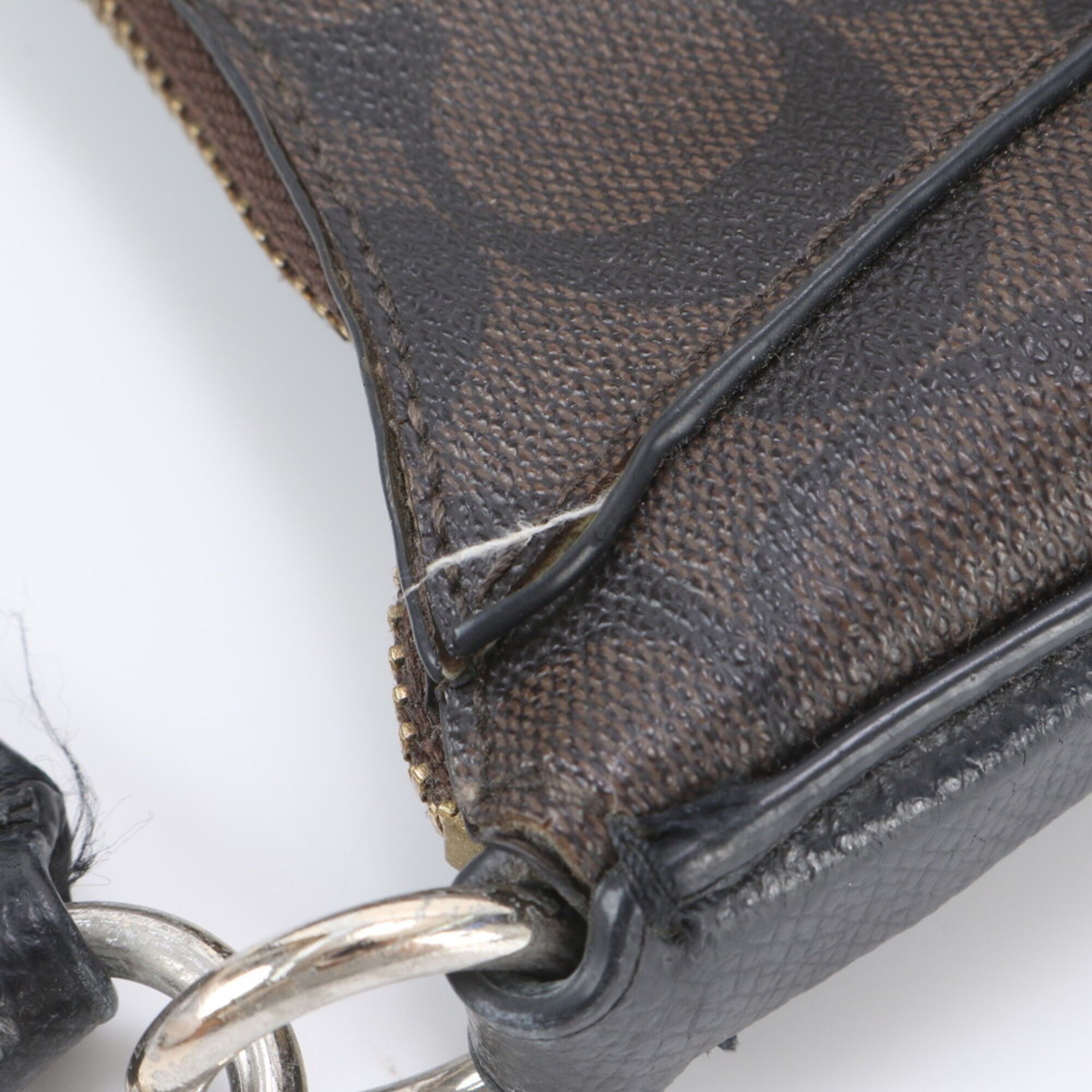 Leather Coated Canvas Handbag Shoulder Bag Tote Bag (Pre-Owned) - Coach - Modalova