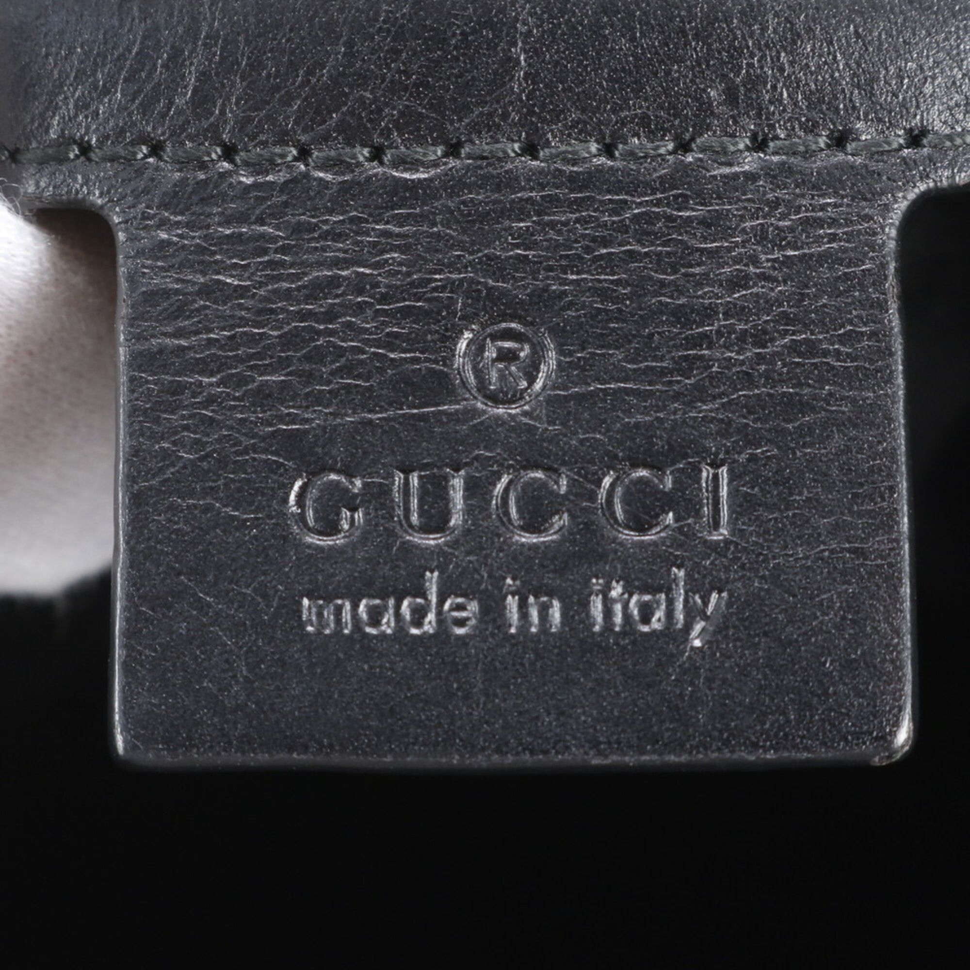 Leather Canvas Backpack Shoulder Bag (Pre-Owned) - Gucci - Modalova