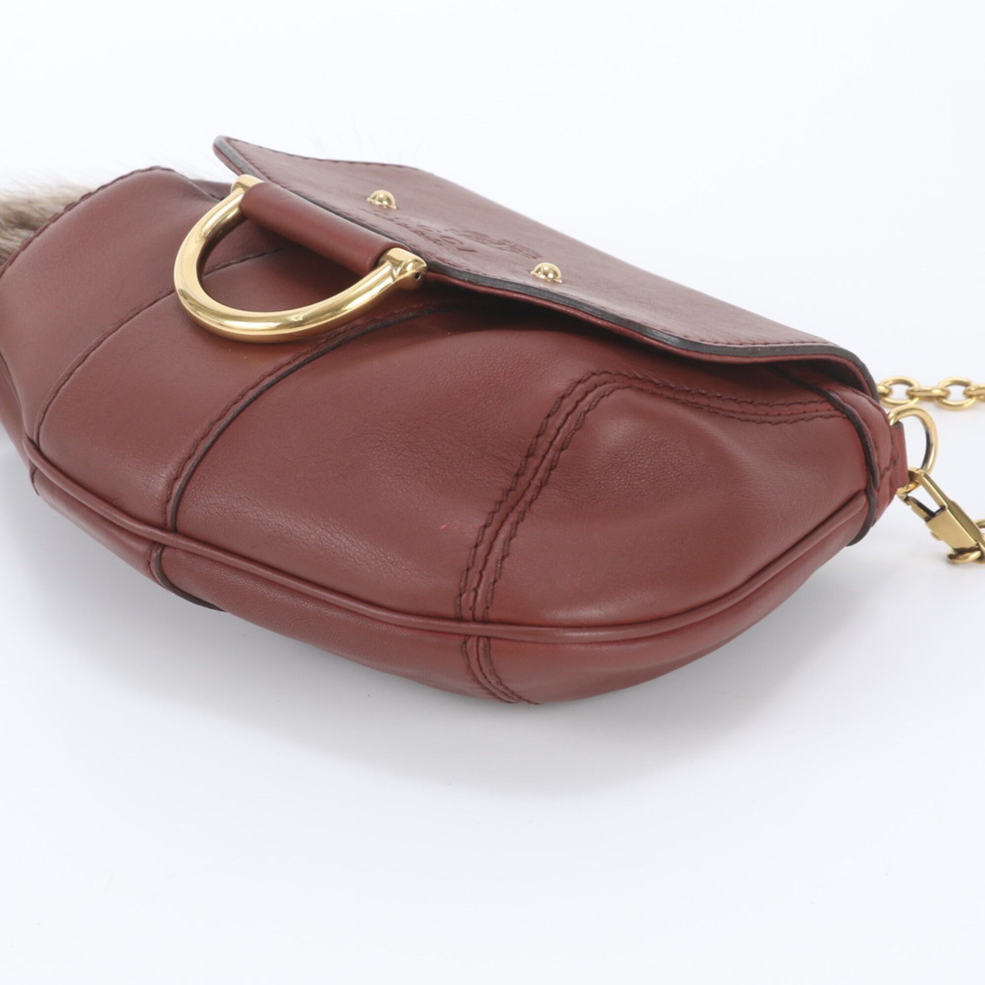 Leather Shoulder Bag Tote Bag (Pre-Owned) - Gucci - Modalova
