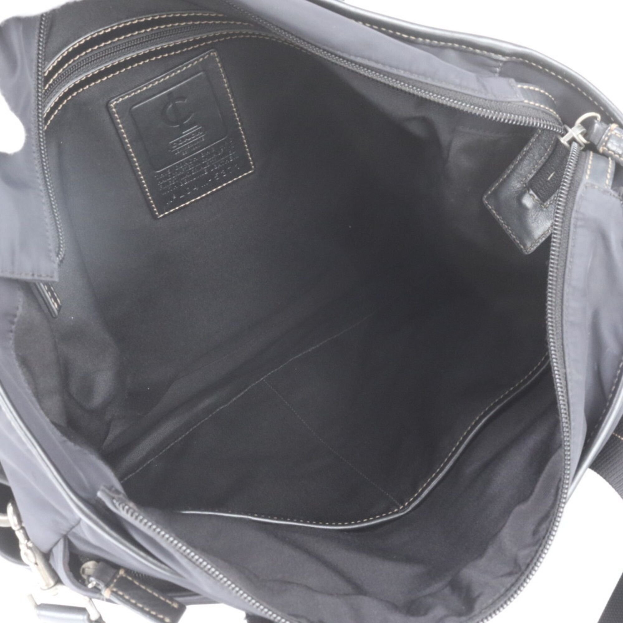 Leather Nylon Messenger Bag Shoulder Bag Tote Bag (Pre-Owned) - Coach - Modalova