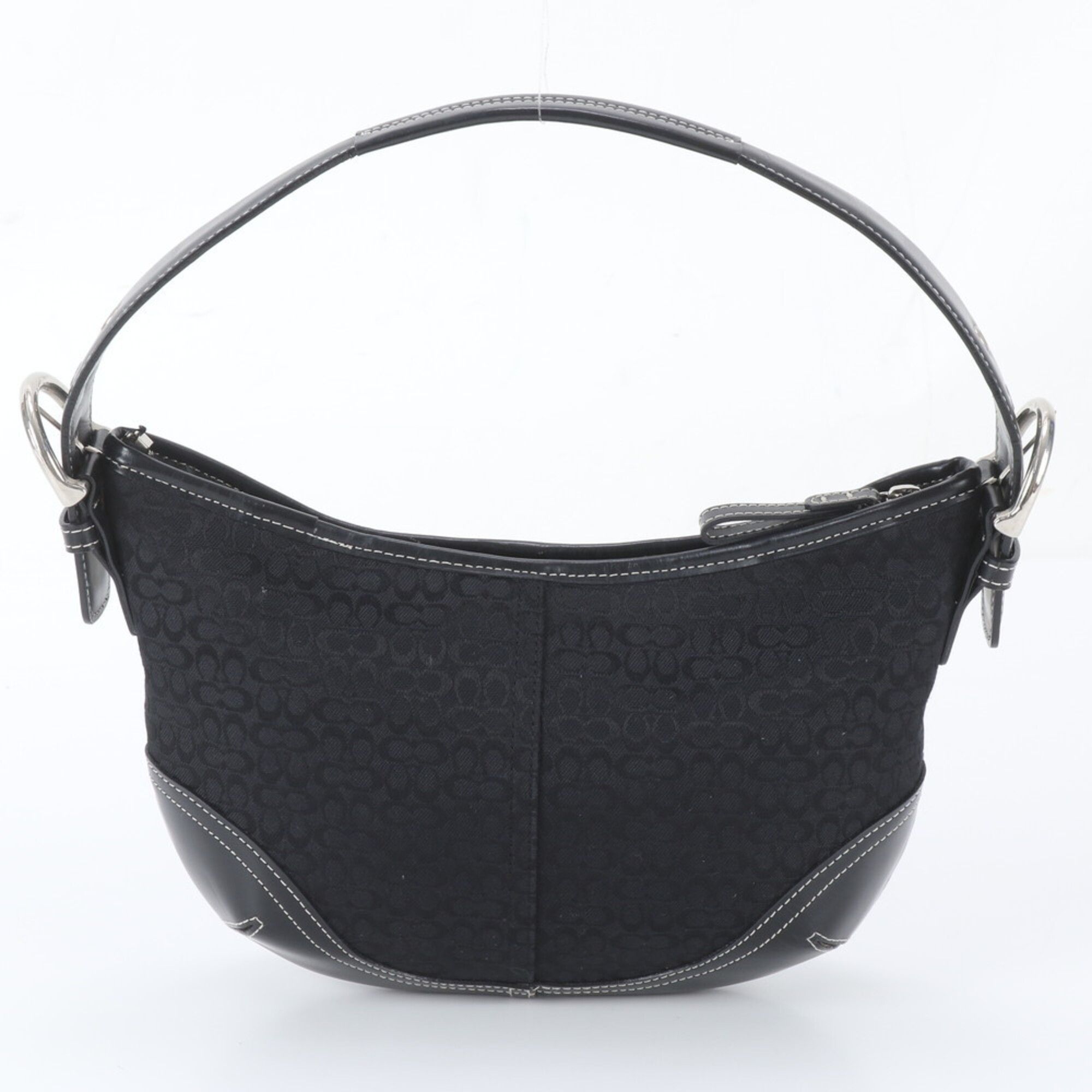 Leather Canvas Handbag Shoulder Bag Tote Bag (Pre-Owned) - Coach - Modalova