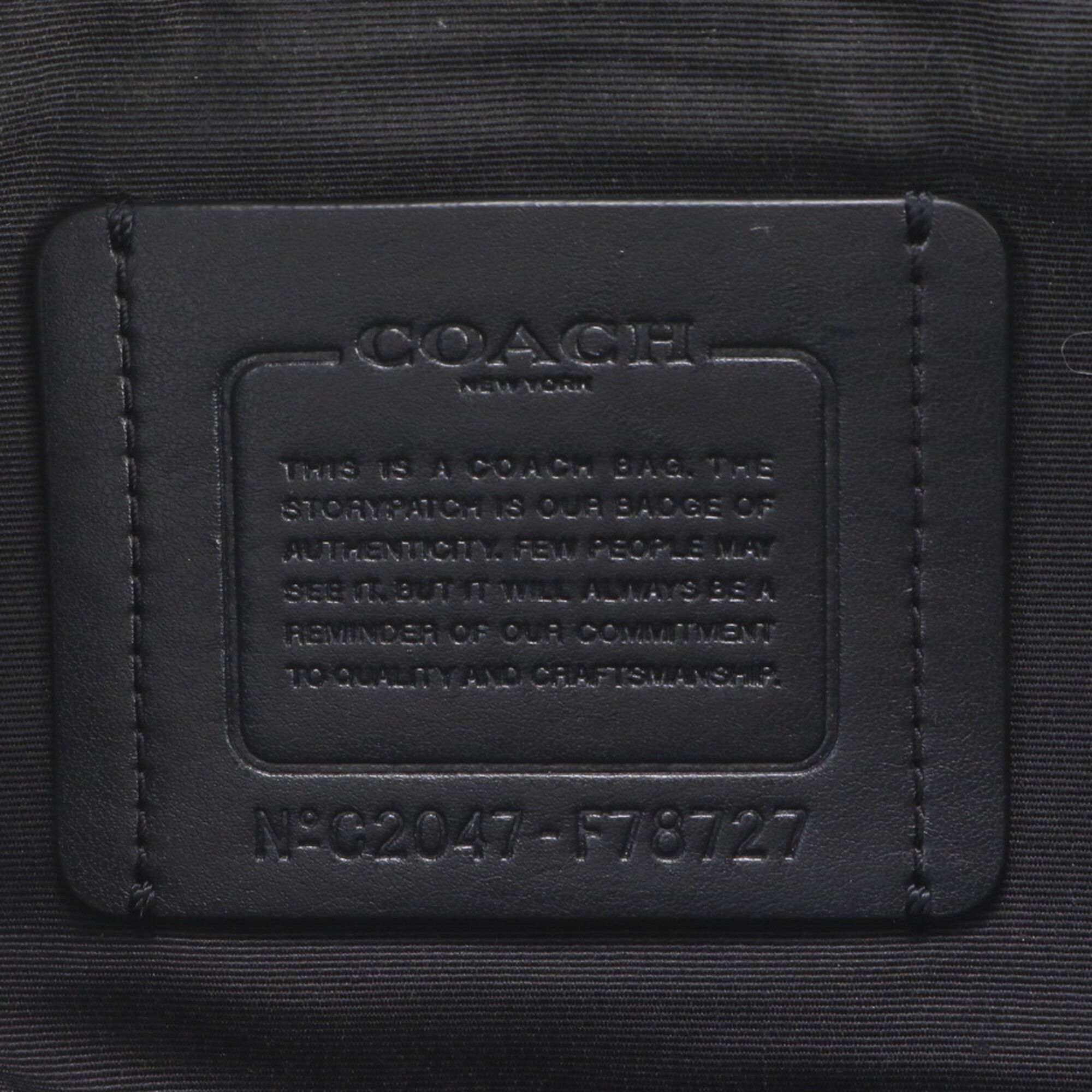 Leather Coated Canvas Pouch Shoulder Bag Sling Bag (Pre-Owned) - Coach - Modalova