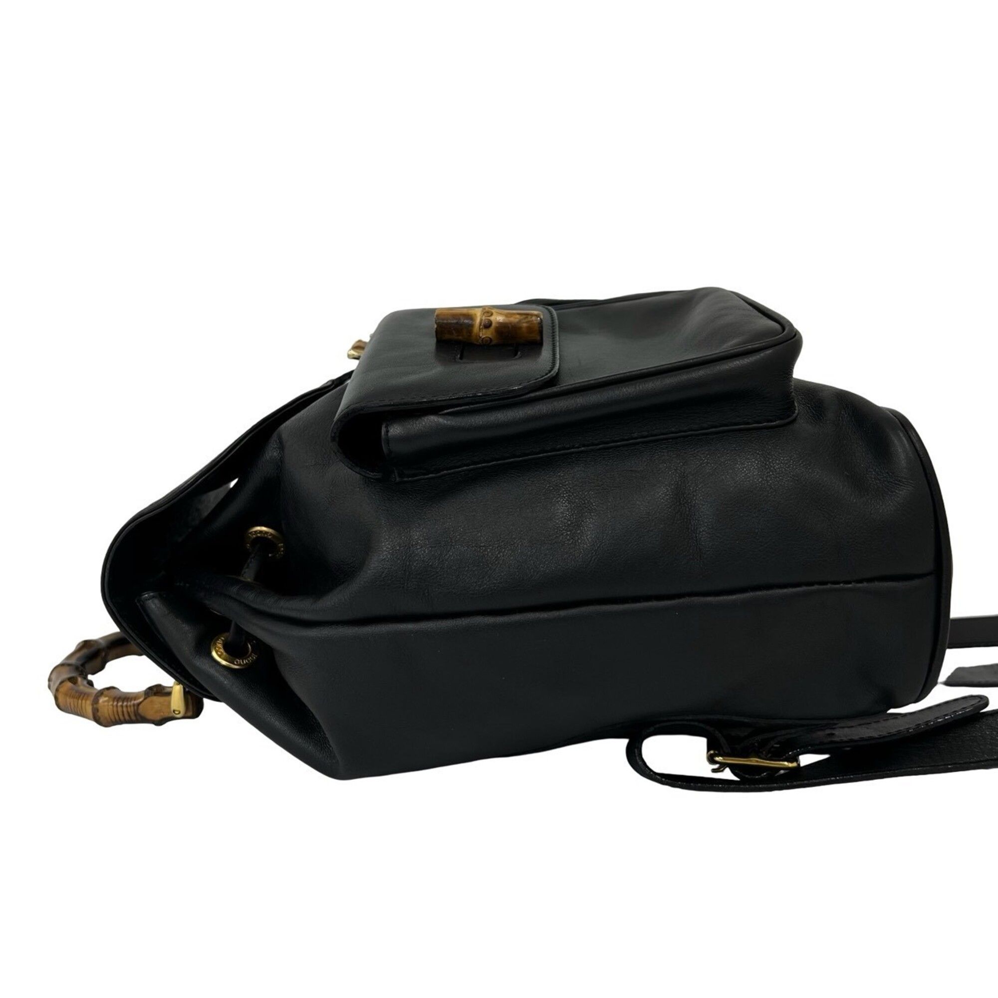 Leather Backpack (Pre-Owned) - Gucci - Modalova