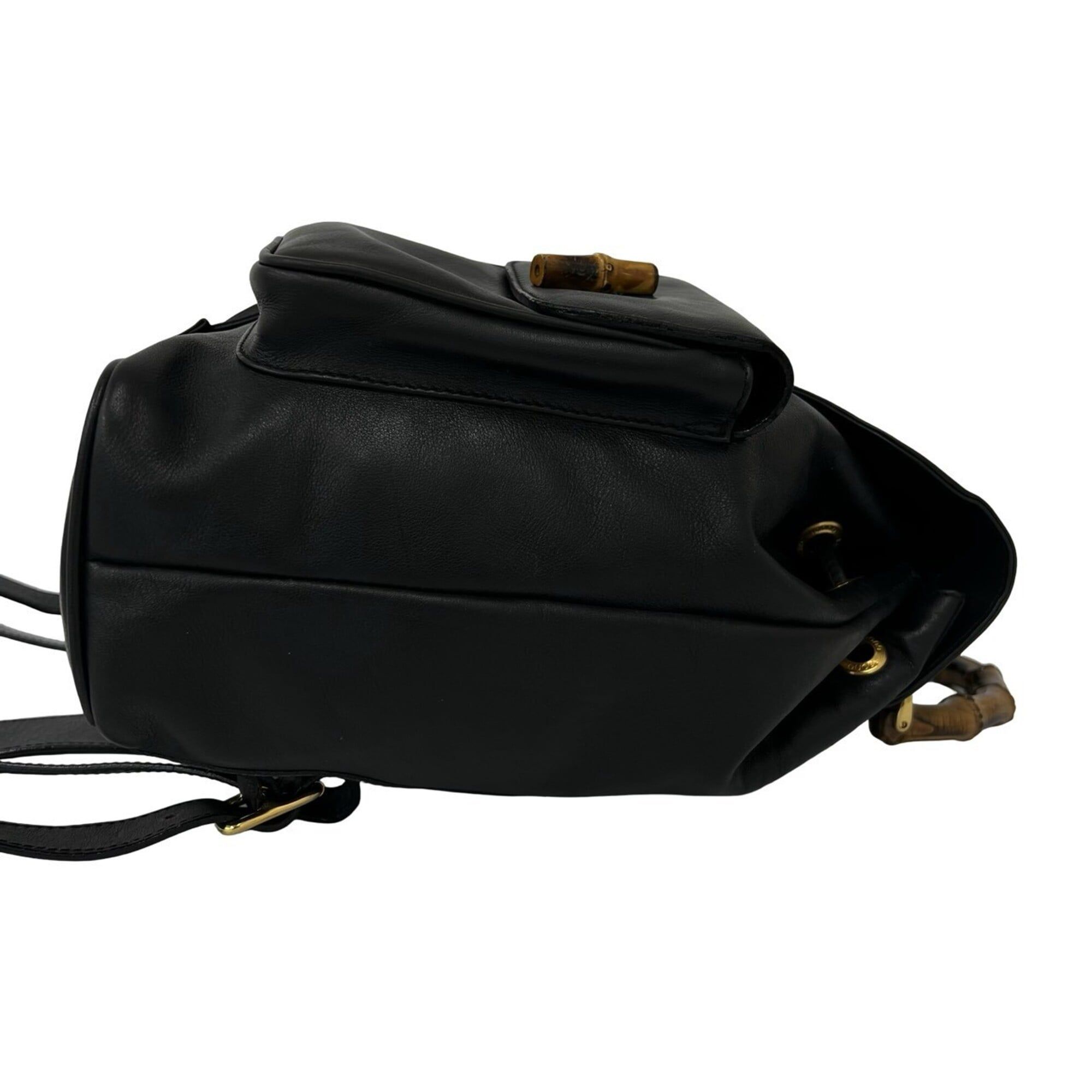 Leather Backpack (Pre-Owned) - Gucci - Modalova