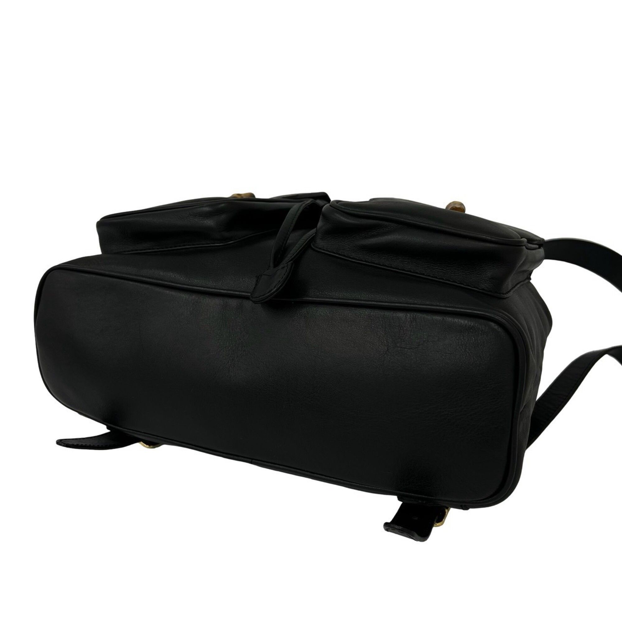 Leather Backpack (Pre-Owned) - Gucci - Modalova