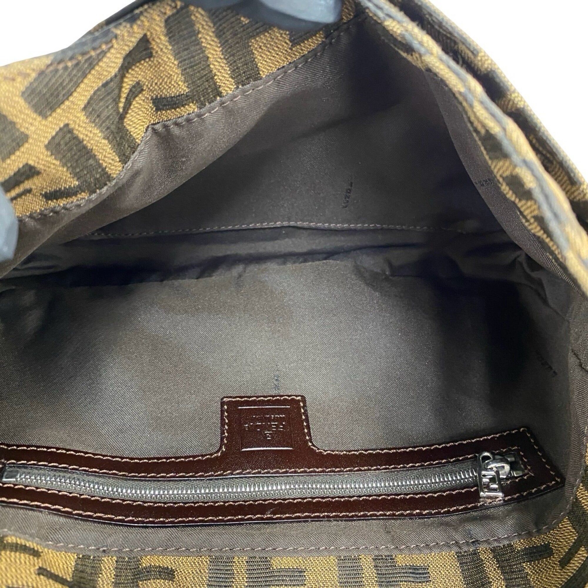 Canvas Leather Handbag Shoulder Bag (Pre-Owned) - Fendi - Modalova