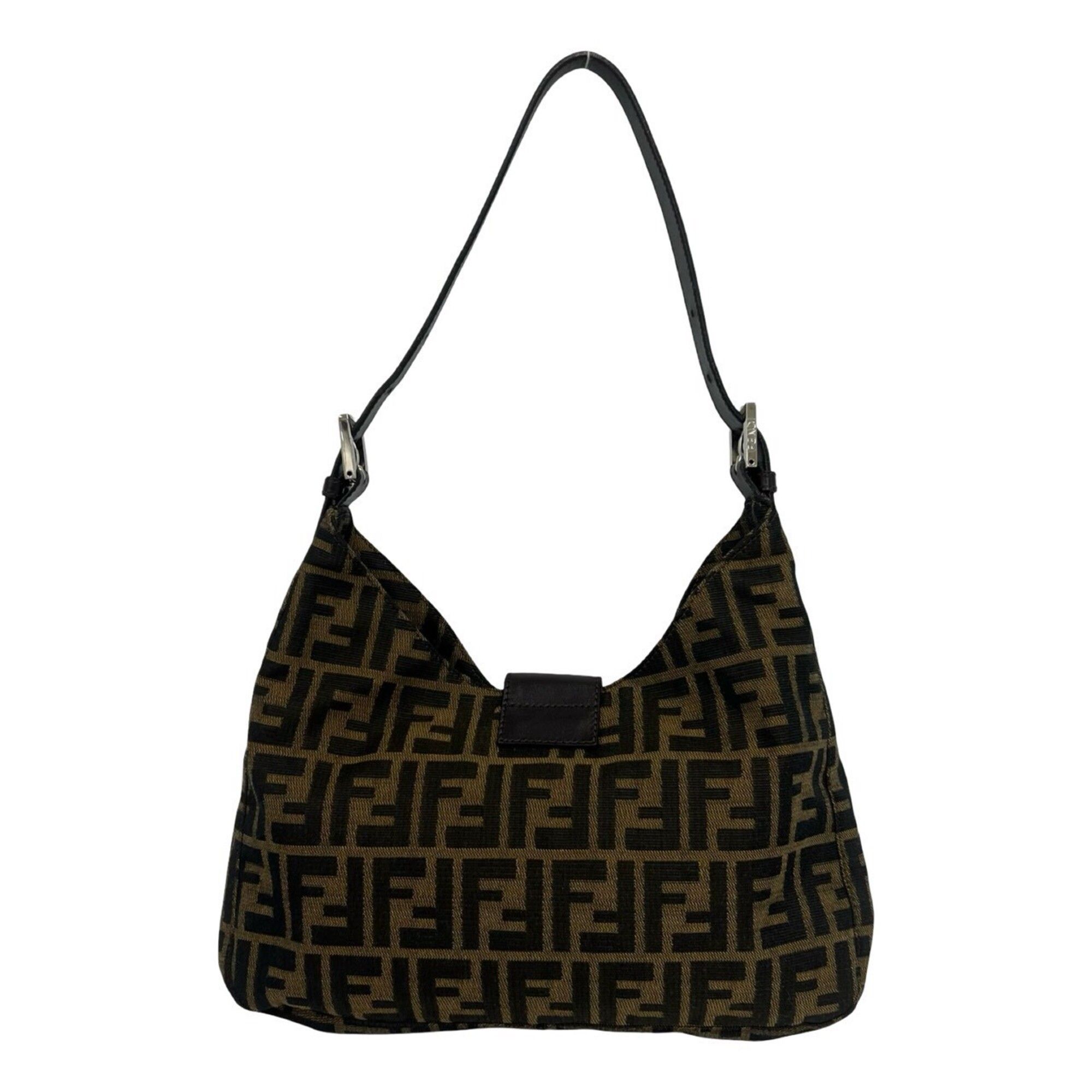 Canvas Leather Handbag Shoulder Bag (Pre-Owned) - Fendi - Modalova