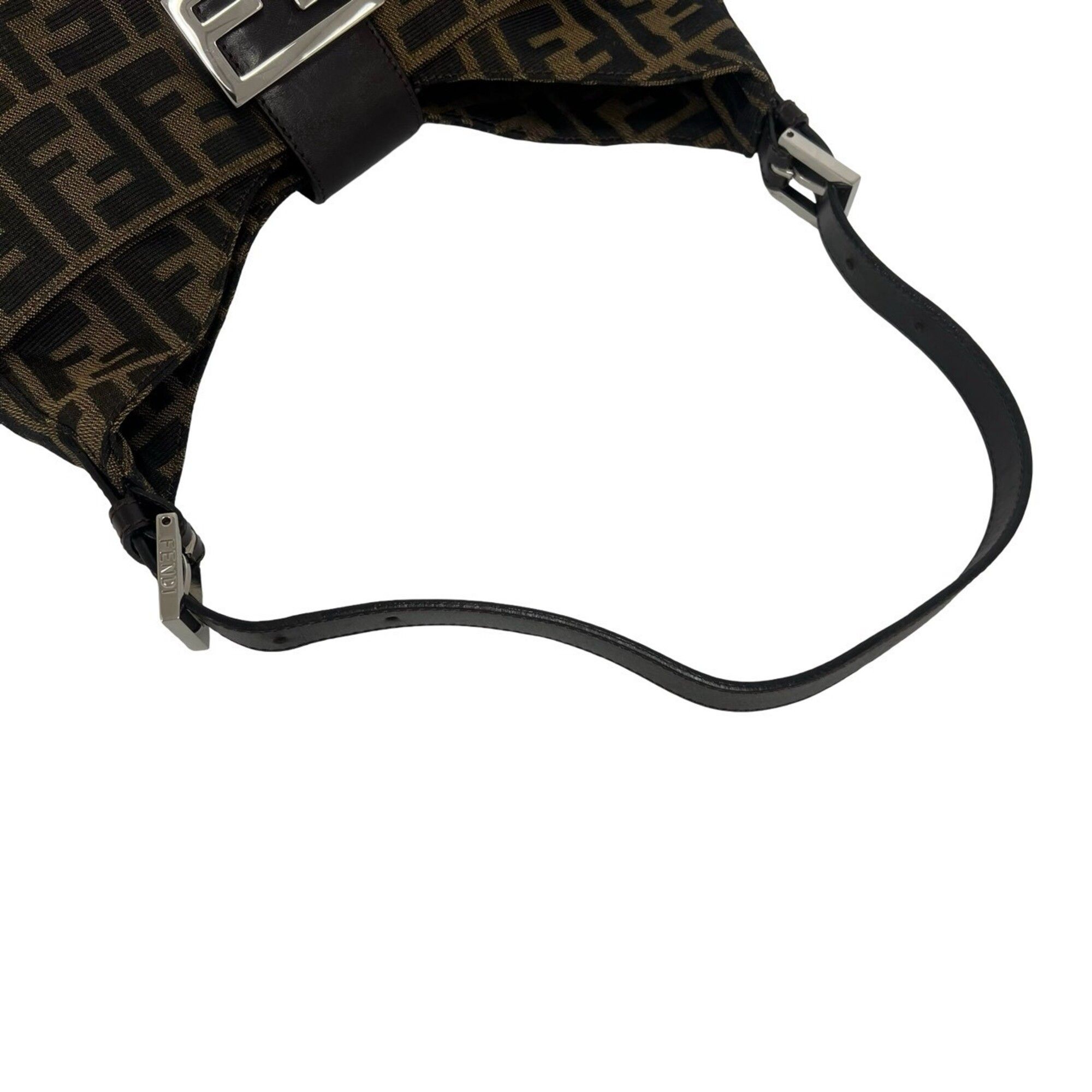 Canvas Leather Handbag Shoulder Bag (Pre-Owned) - Fendi - Modalova