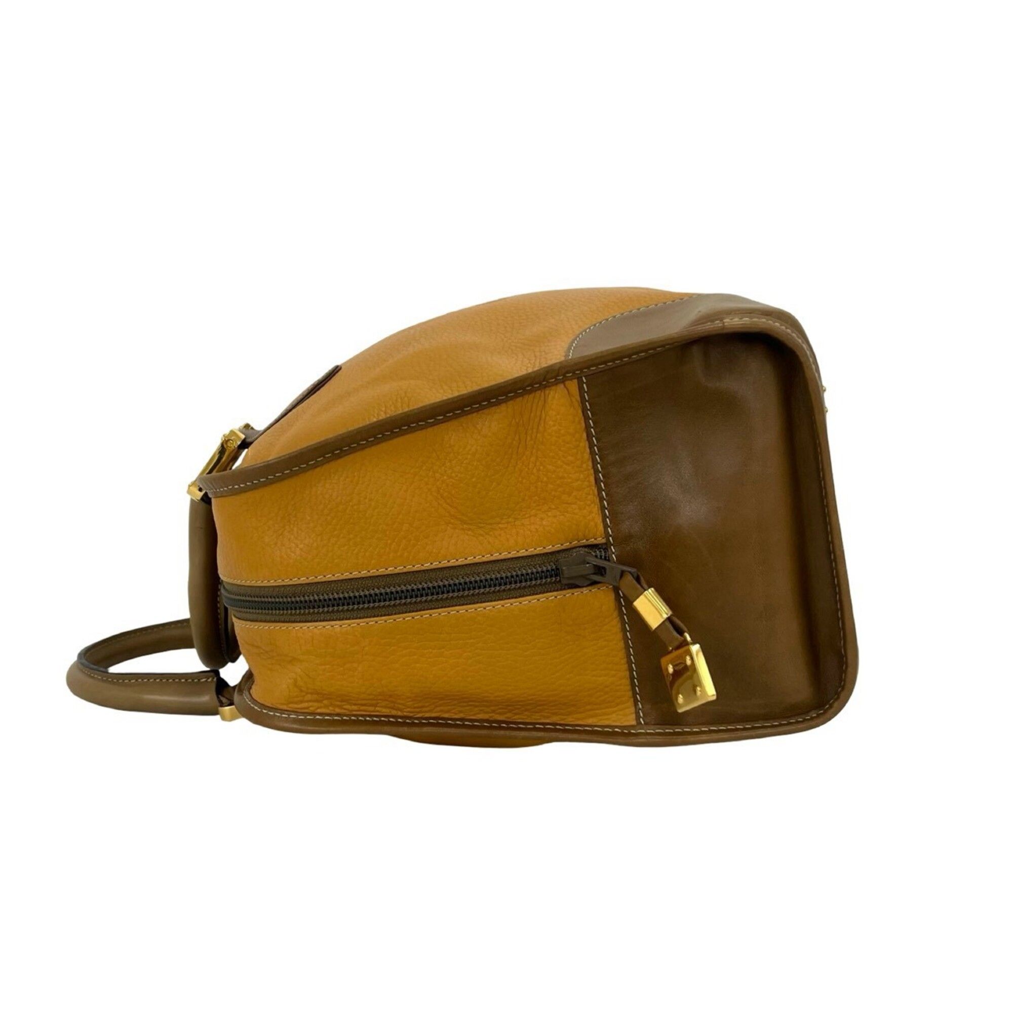 Leather Boston Bag Handbag (Pre-Owned) - Loewe - Modalova