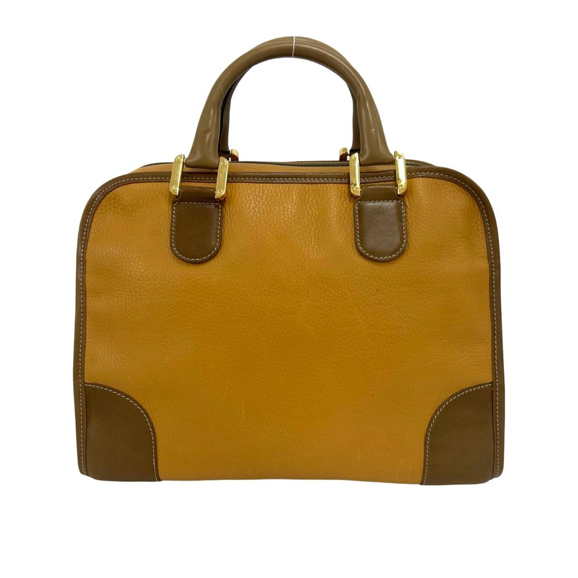 Leather Boston Bag Handbag (Pre-Owned) - Loewe - Modalova