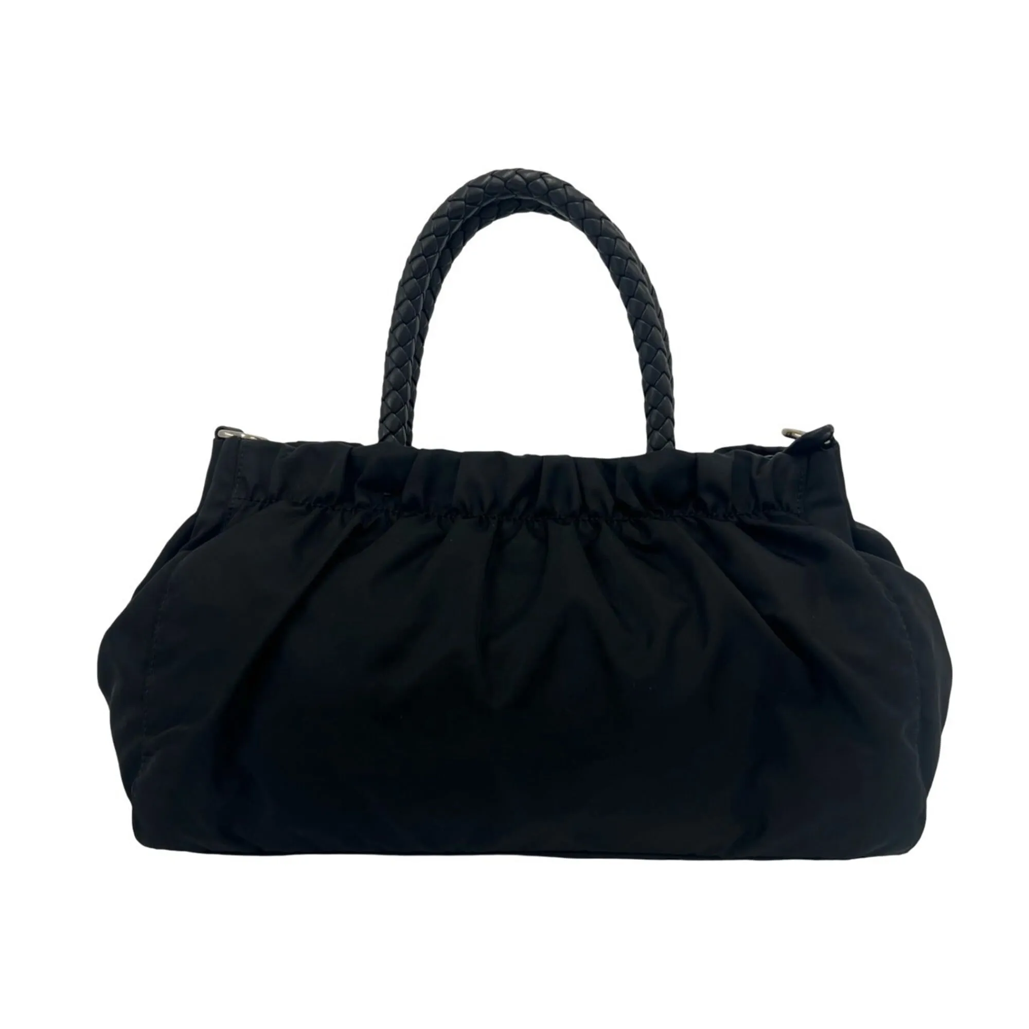Nylon Leather Handbag (Pre-Owned) - Prada - Modalova