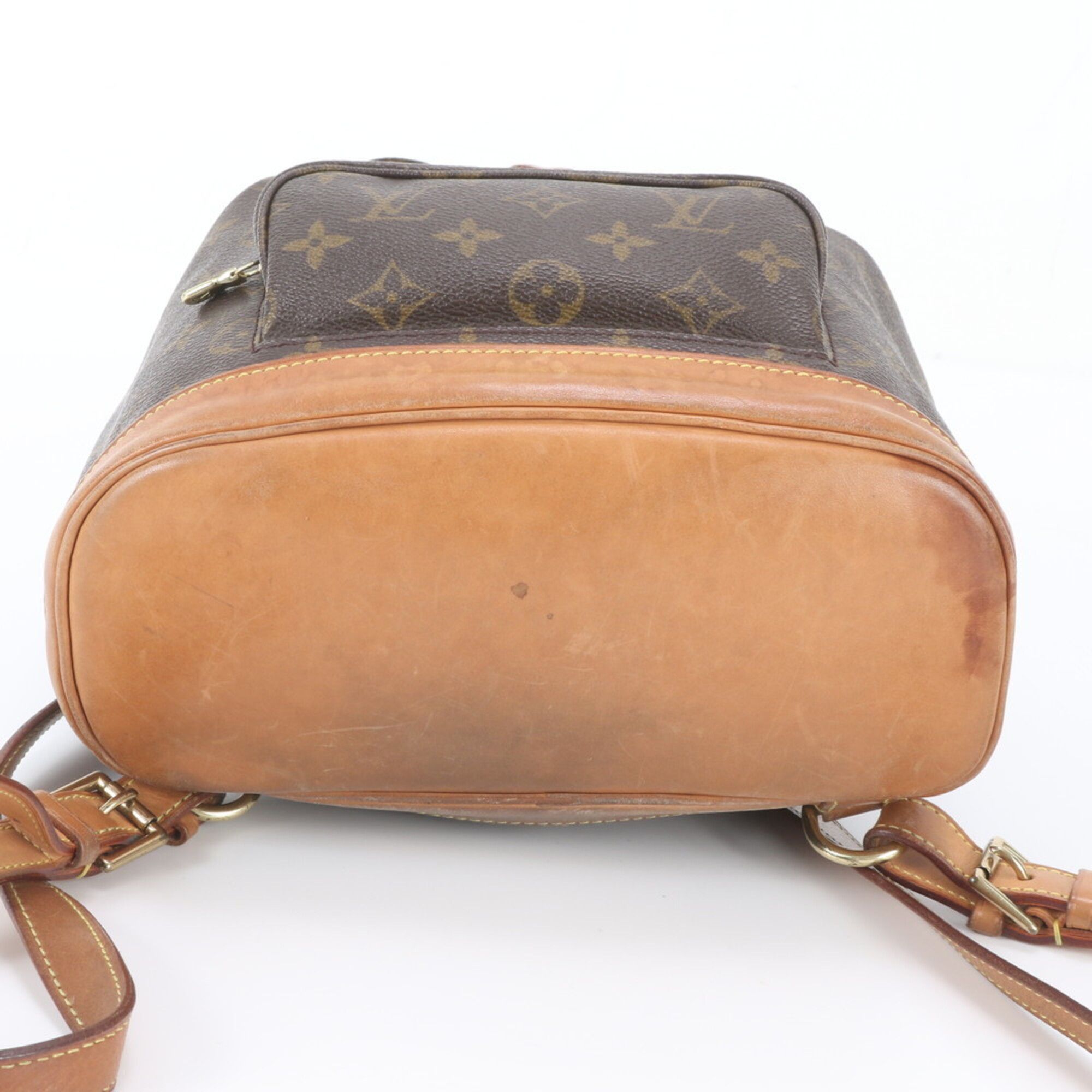 Leather Coated Canvas Backpack (Pre-Owned) - Louis Vuitton - Modalova