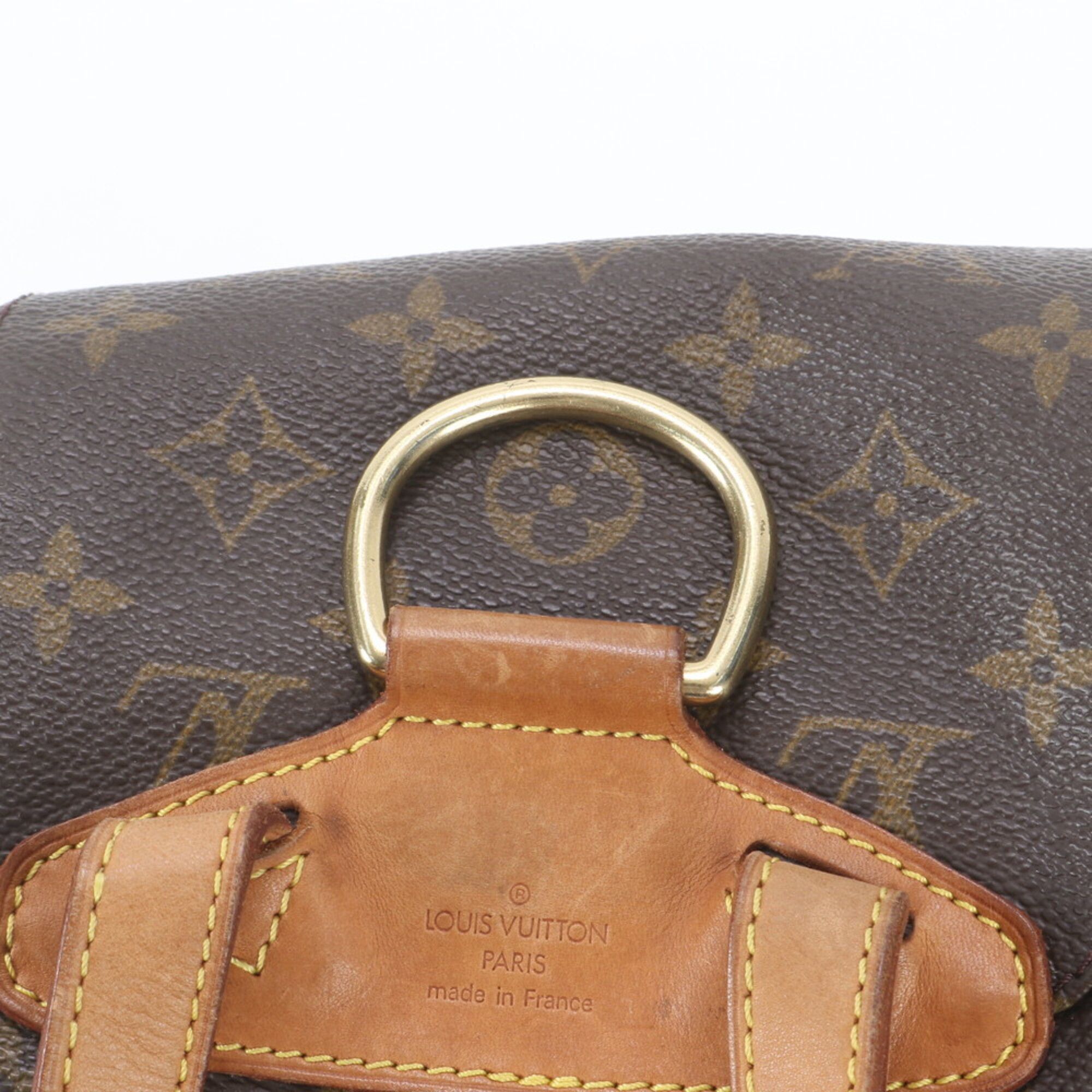 Leather Coated Canvas Backpack (Pre-Owned) - Louis Vuitton - Modalova
