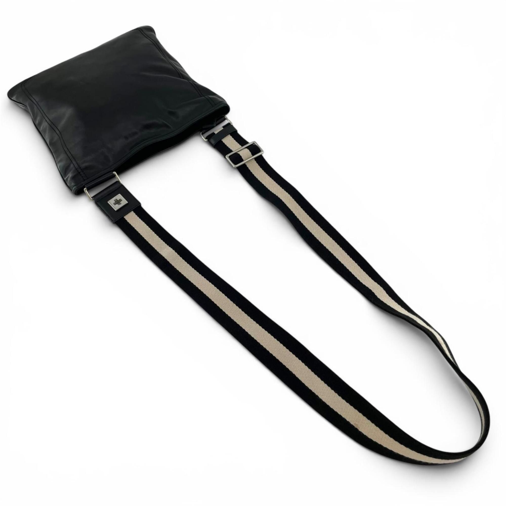 Leather Canvas Shoulder Bag (Pre-Owned) - Bally - Modalova