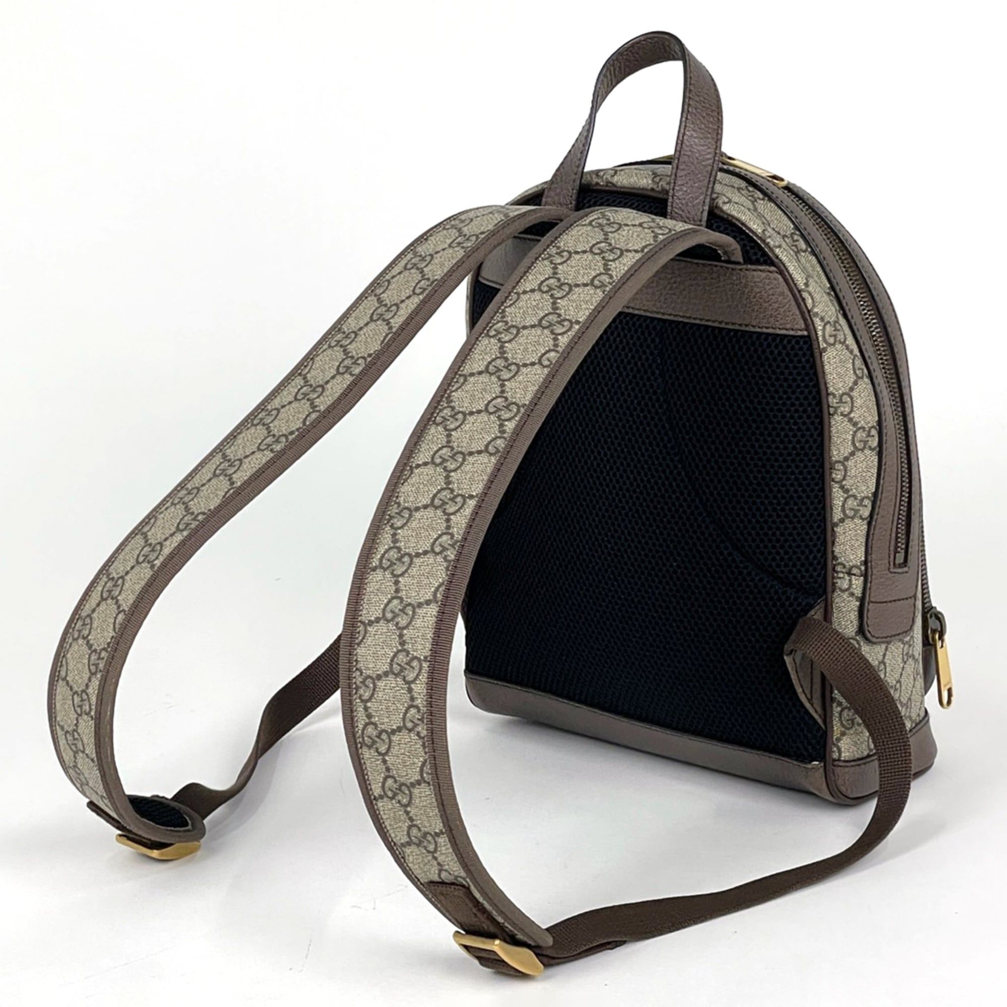 Gg Supreme Leather Backpack (Pre-Owned) - Gucci - Modalova