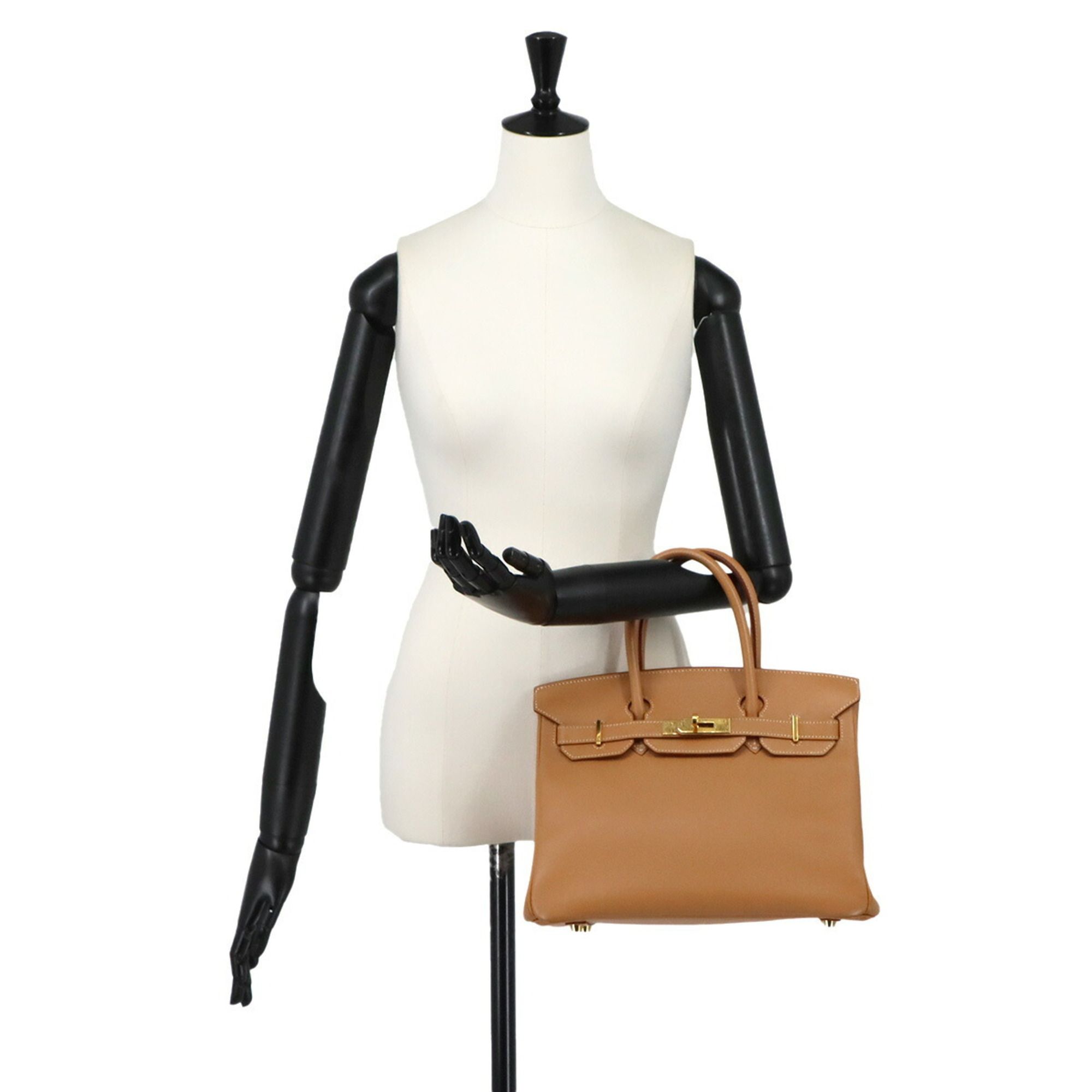Courchevel Leather Handbag (Pre-Owned) - Hermes - Modalova