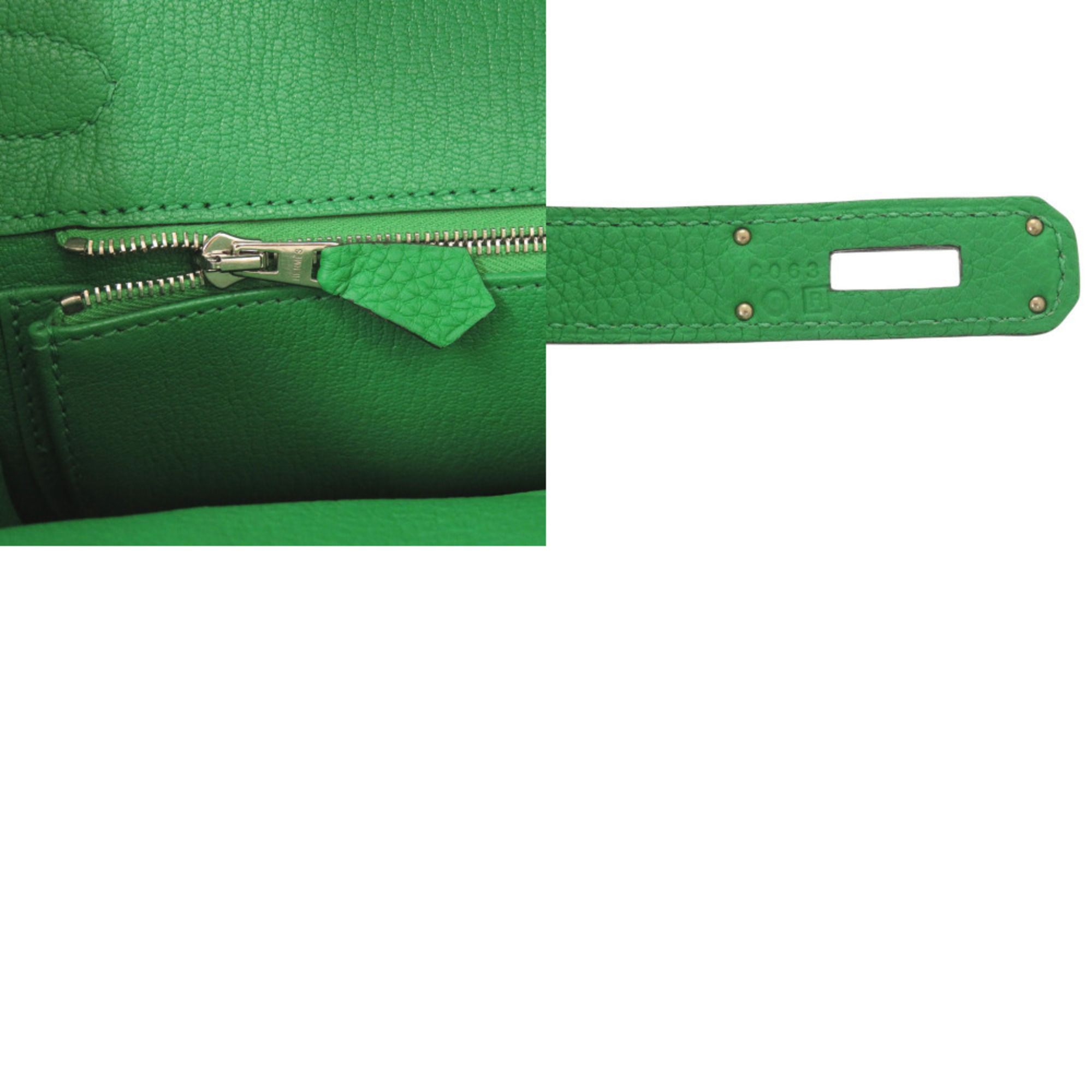 Taurillon Clemence Leather Handbag (Pre-Owned) - Hermes - Modalova