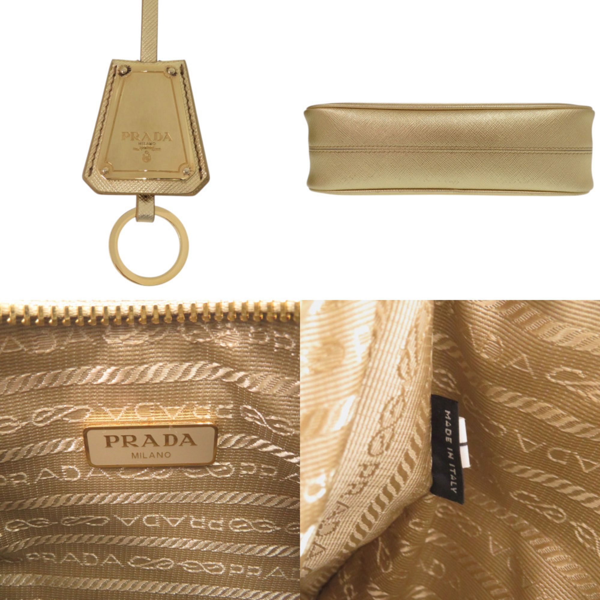 Leather Shoulder Bag (Pre-Owned) - Prada - Modalova