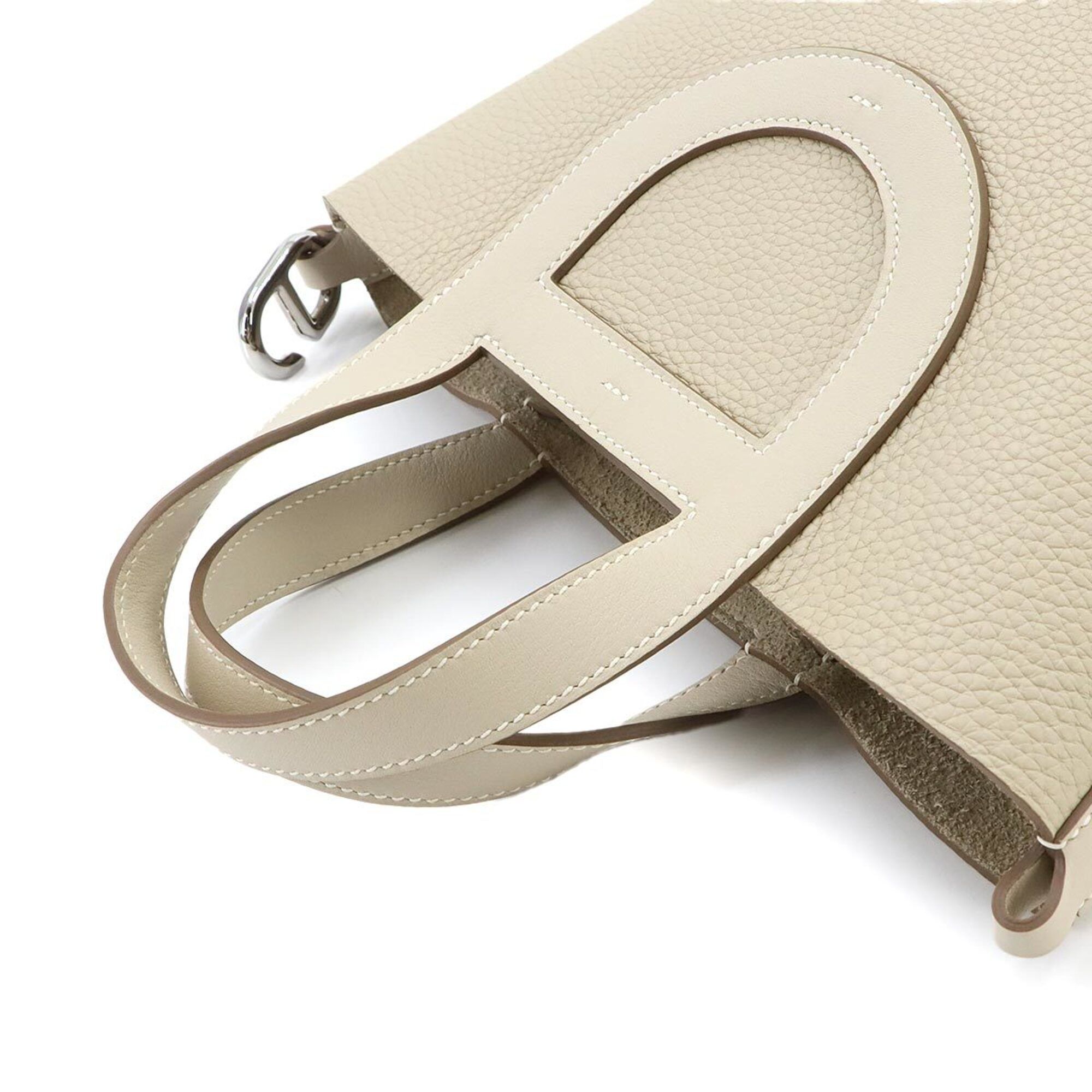 Taurillon Clemence Leather Swift Leather Handbag (Pre-Owned) - Hermes - Modalova