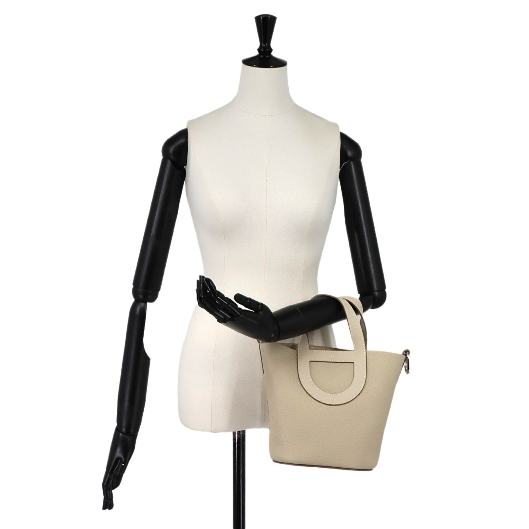 Taurillon Clemence Leather Swift Leather Handbag (Pre-Owned) - Hermes - Modalova