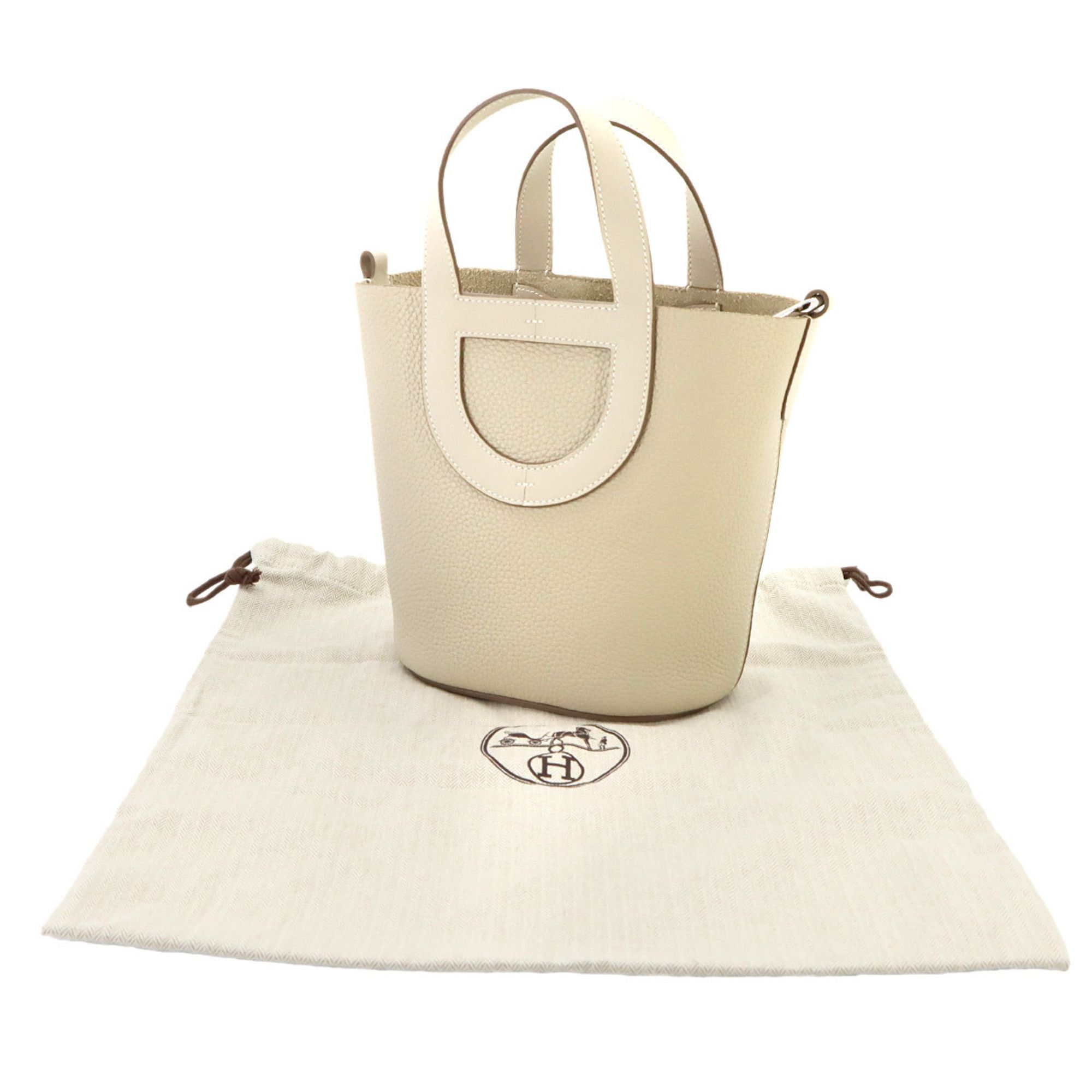 Taurillon Clemence Leather Swift Leather Handbag (Pre-Owned) - Hermes - Modalova