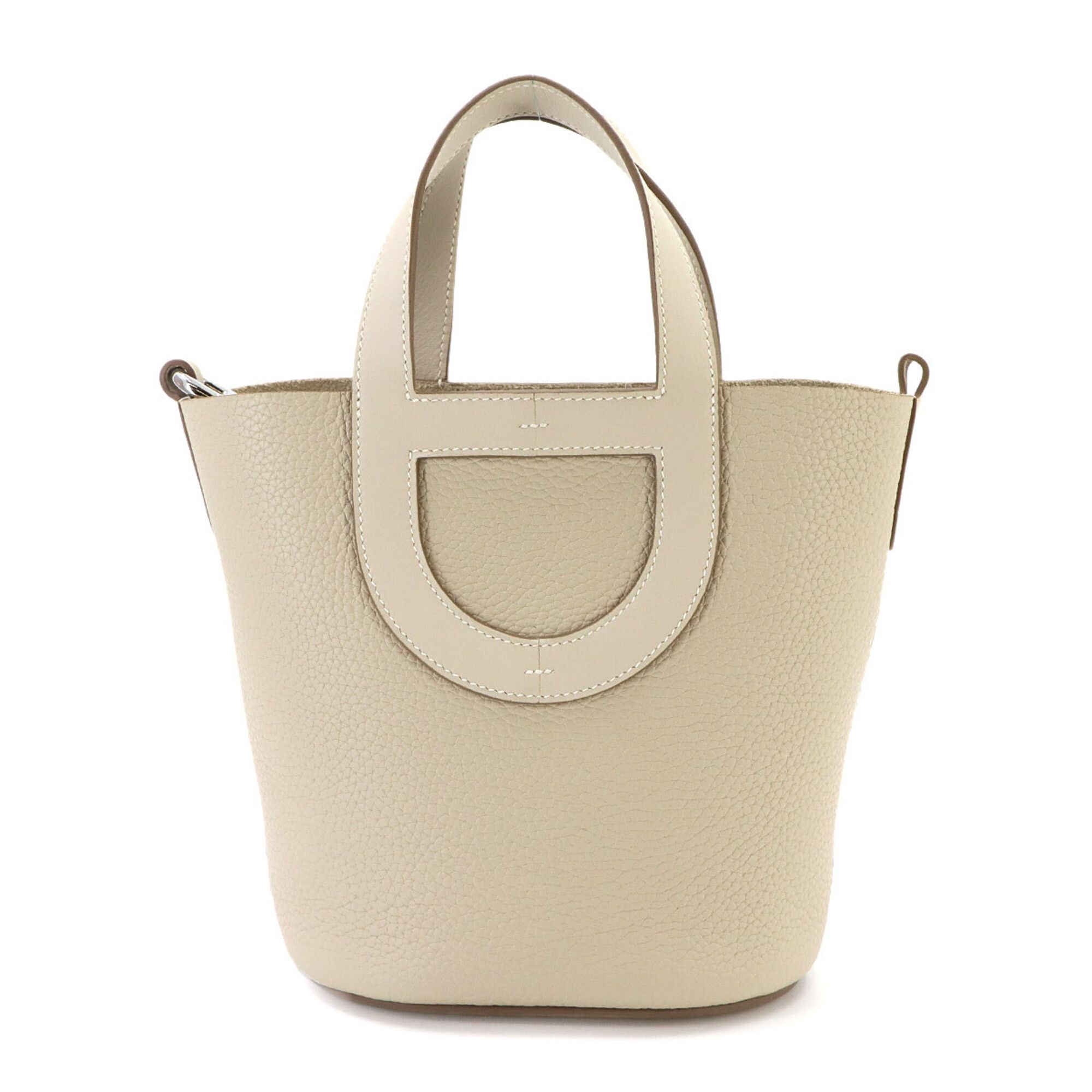Taurillon Clemence Leather Swift Leather Handbag (Pre-Owned) - Hermes - Modalova