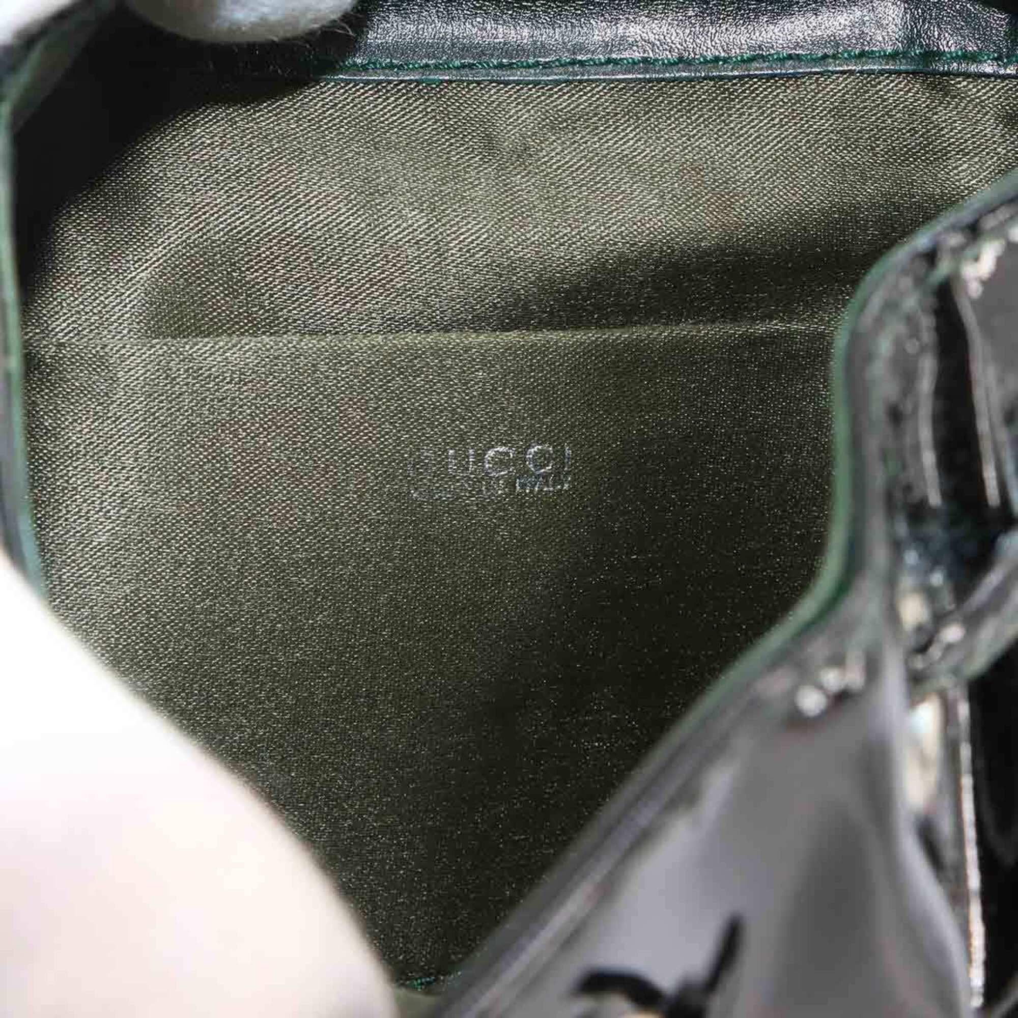 Leather Backpack (Pre-Owned) - Gucci - Modalova