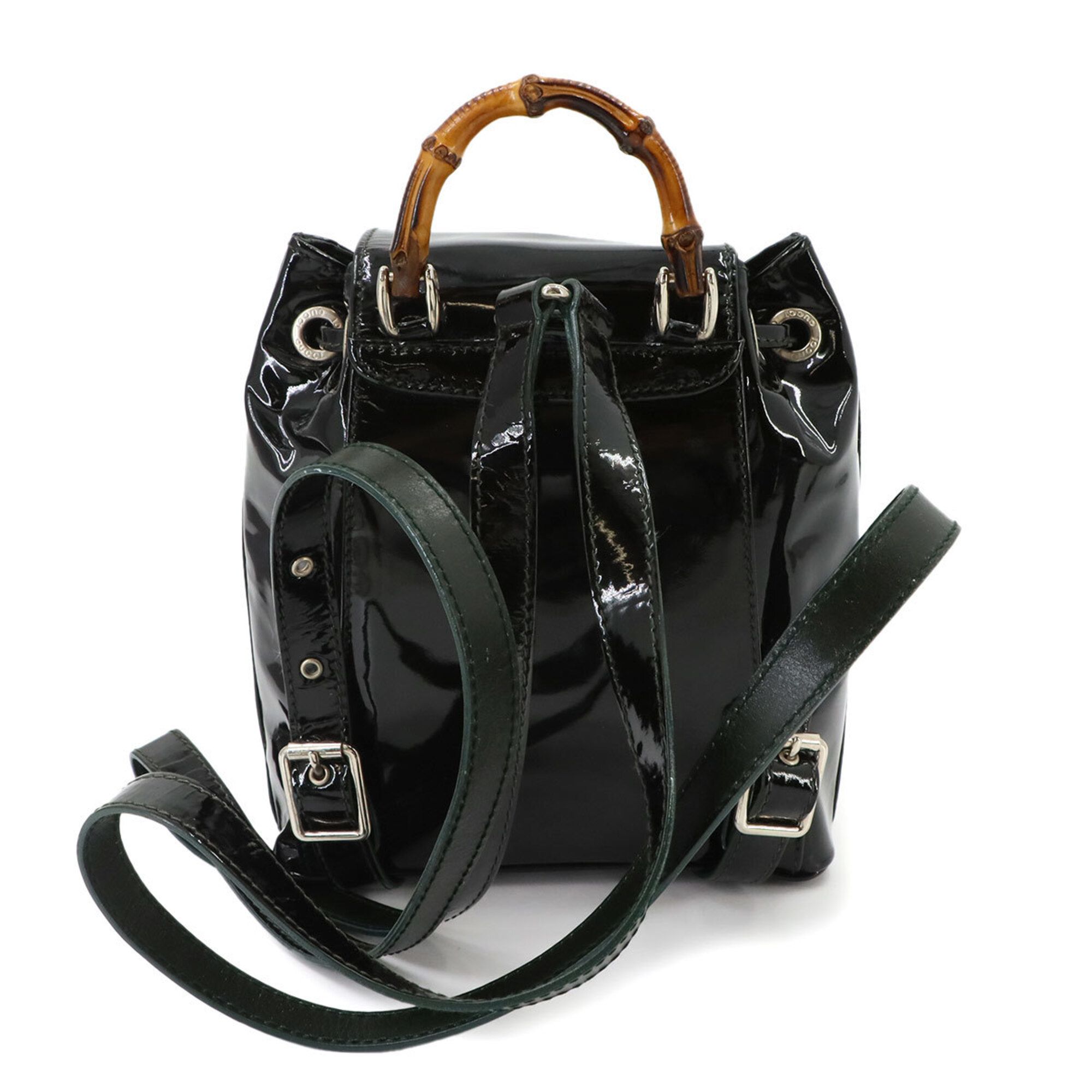 Leather Backpack (Pre-Owned) - Gucci - Modalova