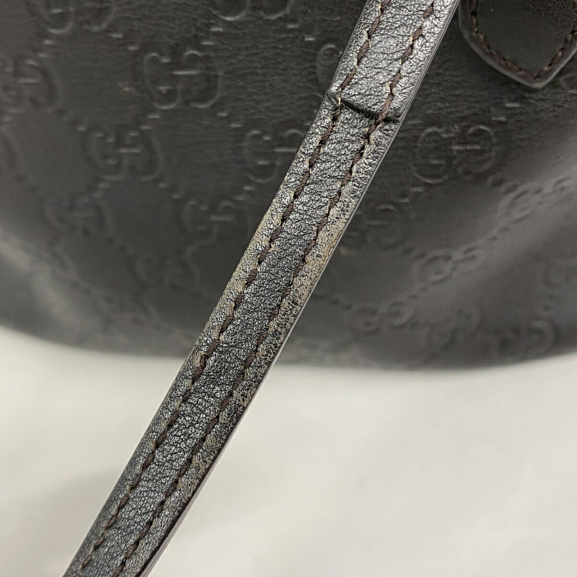 Leather Handbag (Pre-Owned) - Gucci - Modalova