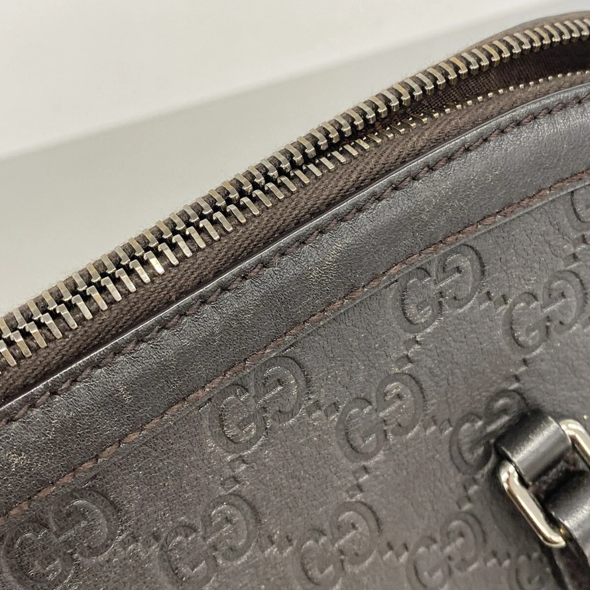 Leather Handbag (Pre-Owned) - Gucci - Modalova