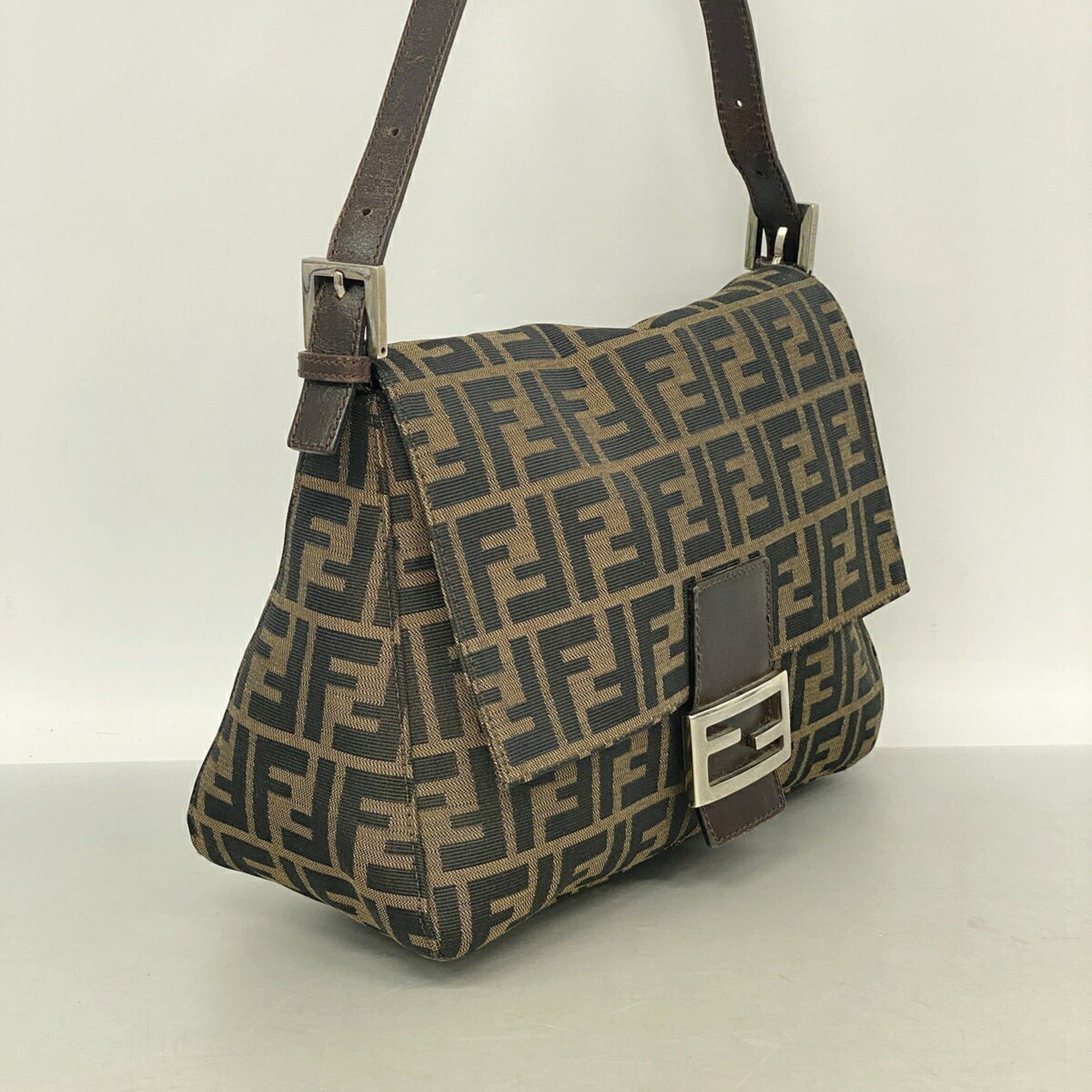 Nylon Canvas Handbag (Pre-Owned) - Fendi - Modalova
