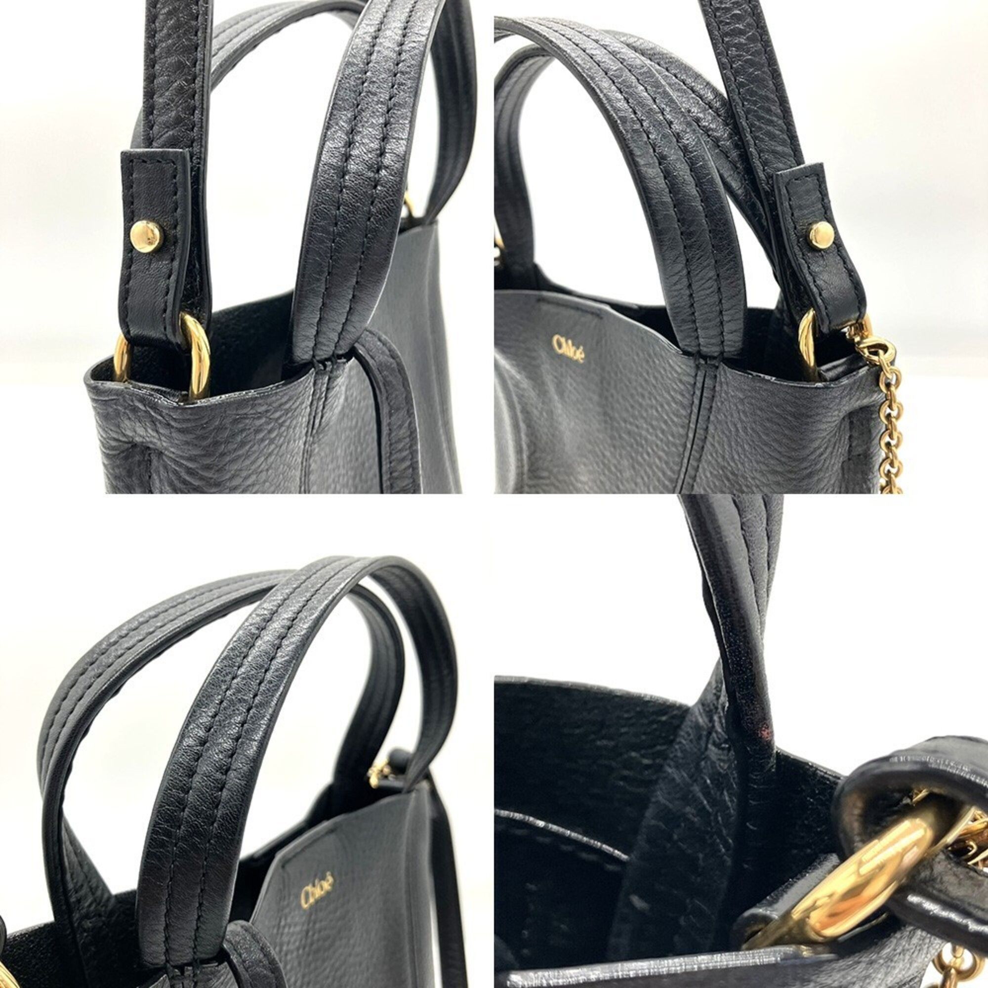 Leather Tote Bag (Pre-Owned) - Chloé - Modalova