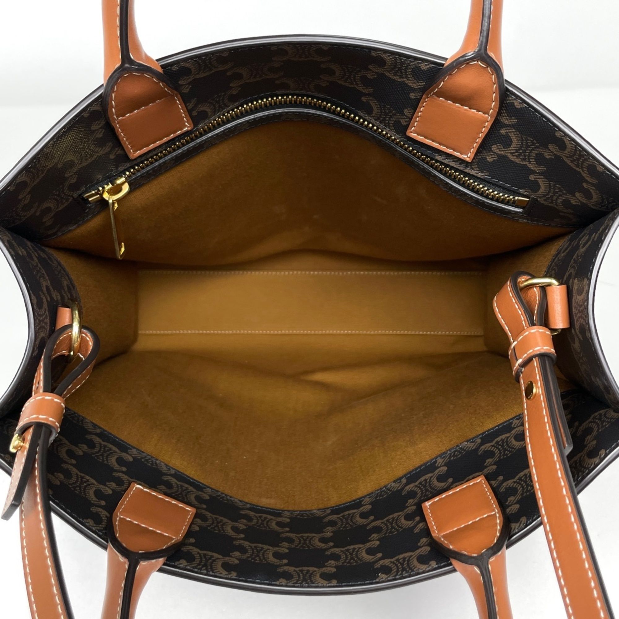 Cabas Coated Canvas Leather Tote Bag (Pre-Owned) - Celine - Modalova