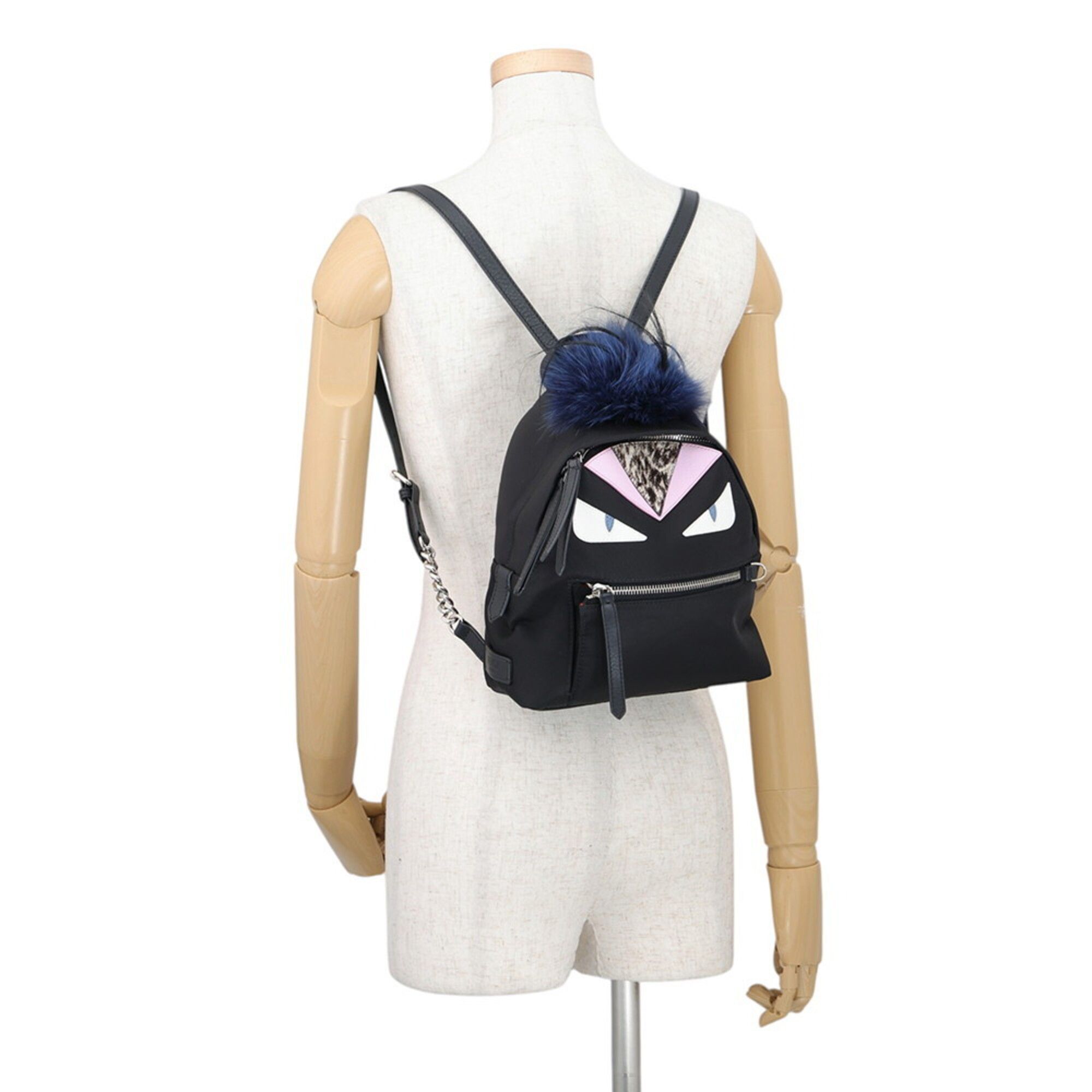 Nylon Leather Backpack (Pre-Owned) - Fendi - Modalova