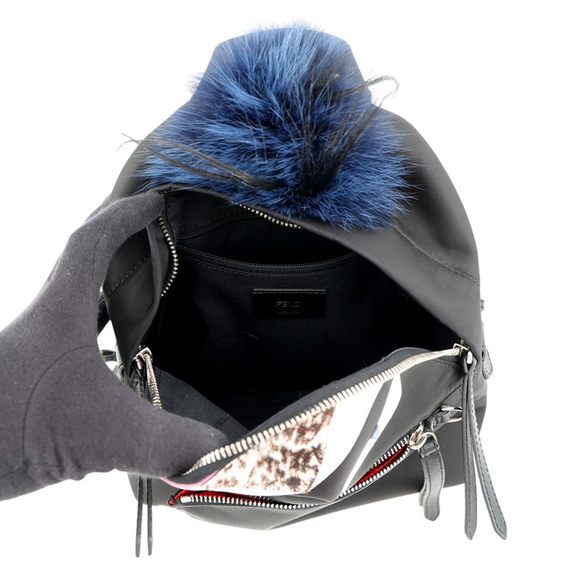 Nylon Leather Backpack (Pre-Owned) - Fendi - Modalova
