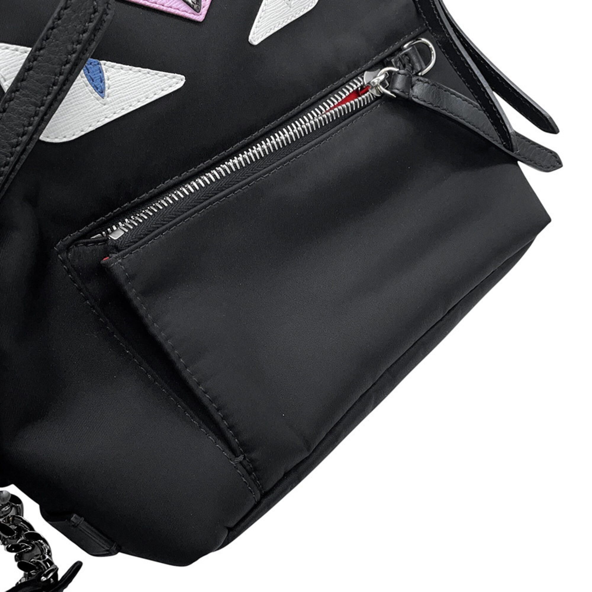 Nylon Leather Backpack (Pre-Owned) - Fendi - Modalova