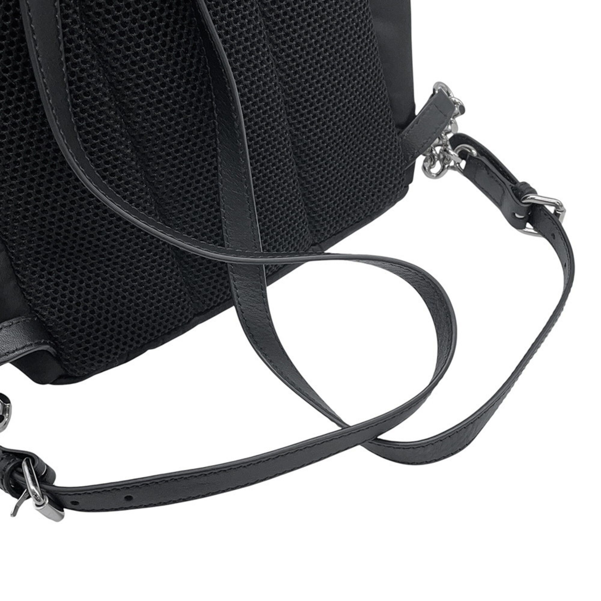 Nylon Leather Backpack (Pre-Owned) - Fendi - Modalova